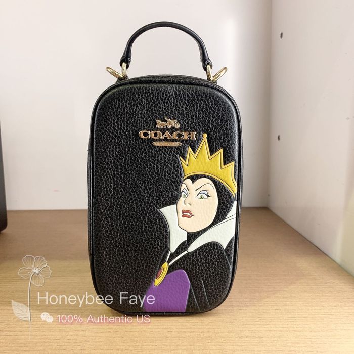 COACH®  Disney X Coach Eva Phone Crossbody With Evil Queen Motif