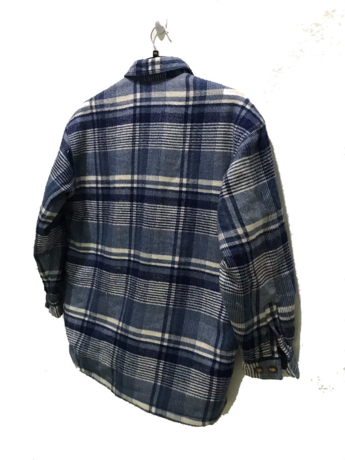 Japanese Brand SHERPA FLANNEL TARTAN JACKET BY VIRGIN VOYAGE Size US L / EU 52-54 / 3 - 3 Thumbnail