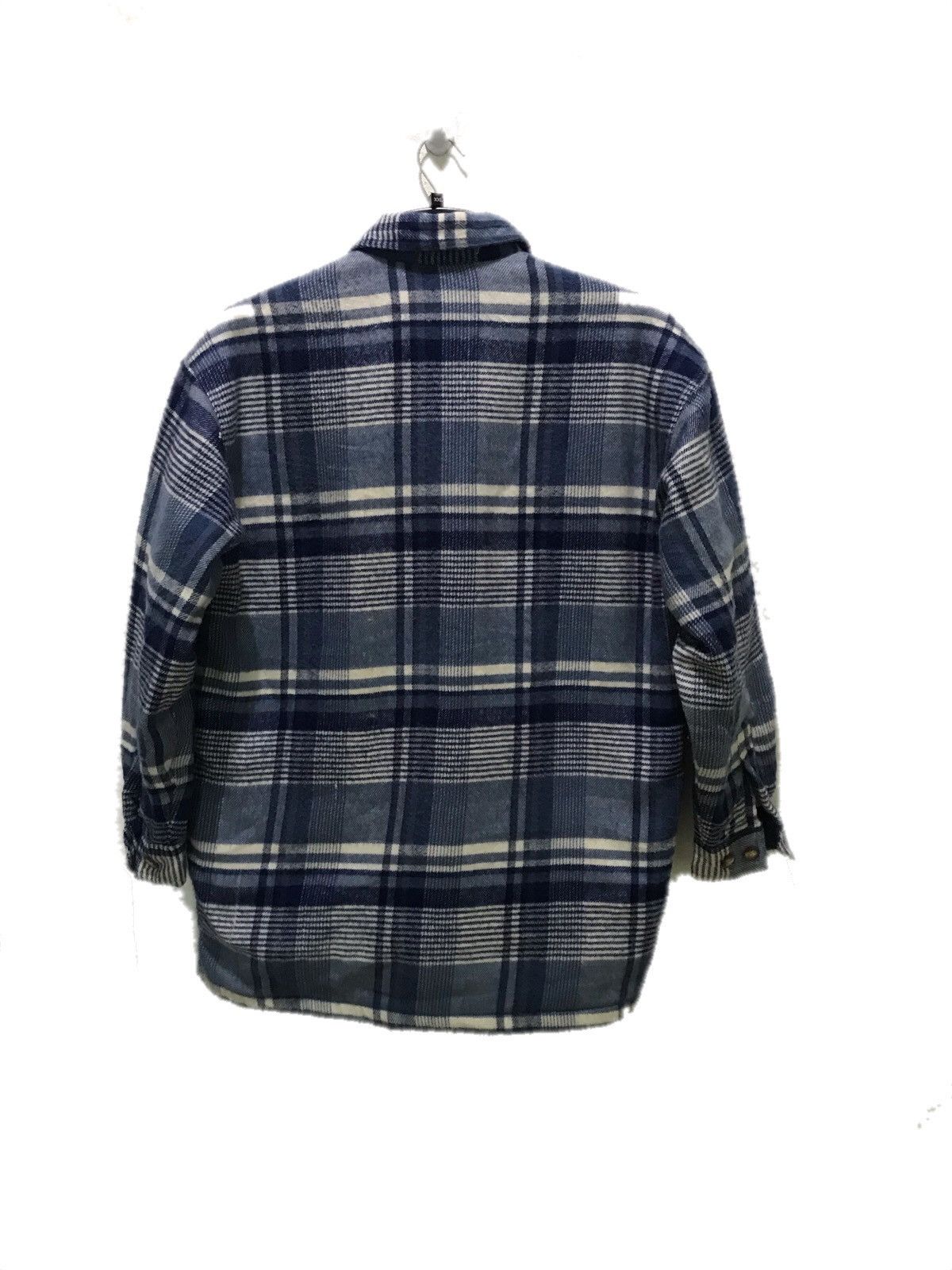 Japanese Brand SHERPA FLANNEL TARTAN JACKET BY VIRGIN VOYAGE Size US L / EU 52-54 / 3 - 2 Thumbnail