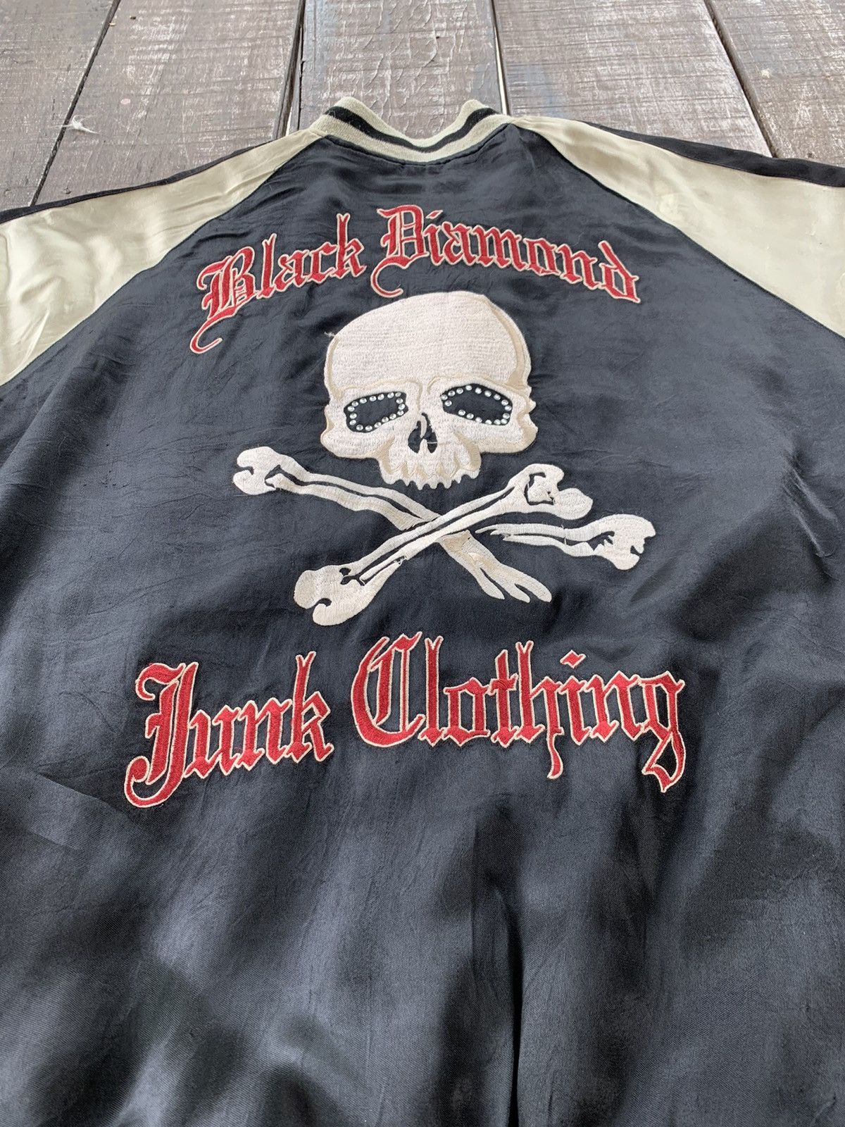 Japanese Brand Sukajan reversible bomber jacket Size US XXL / EU 58 / 5 - 2 Thumbnail