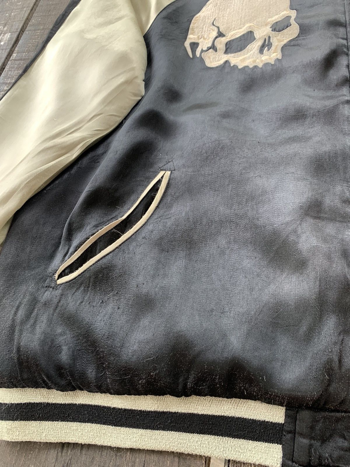 Japanese Brand Sukajan reversible bomber jacket Size US XXL / EU 58 / 5 - 11 Thumbnail