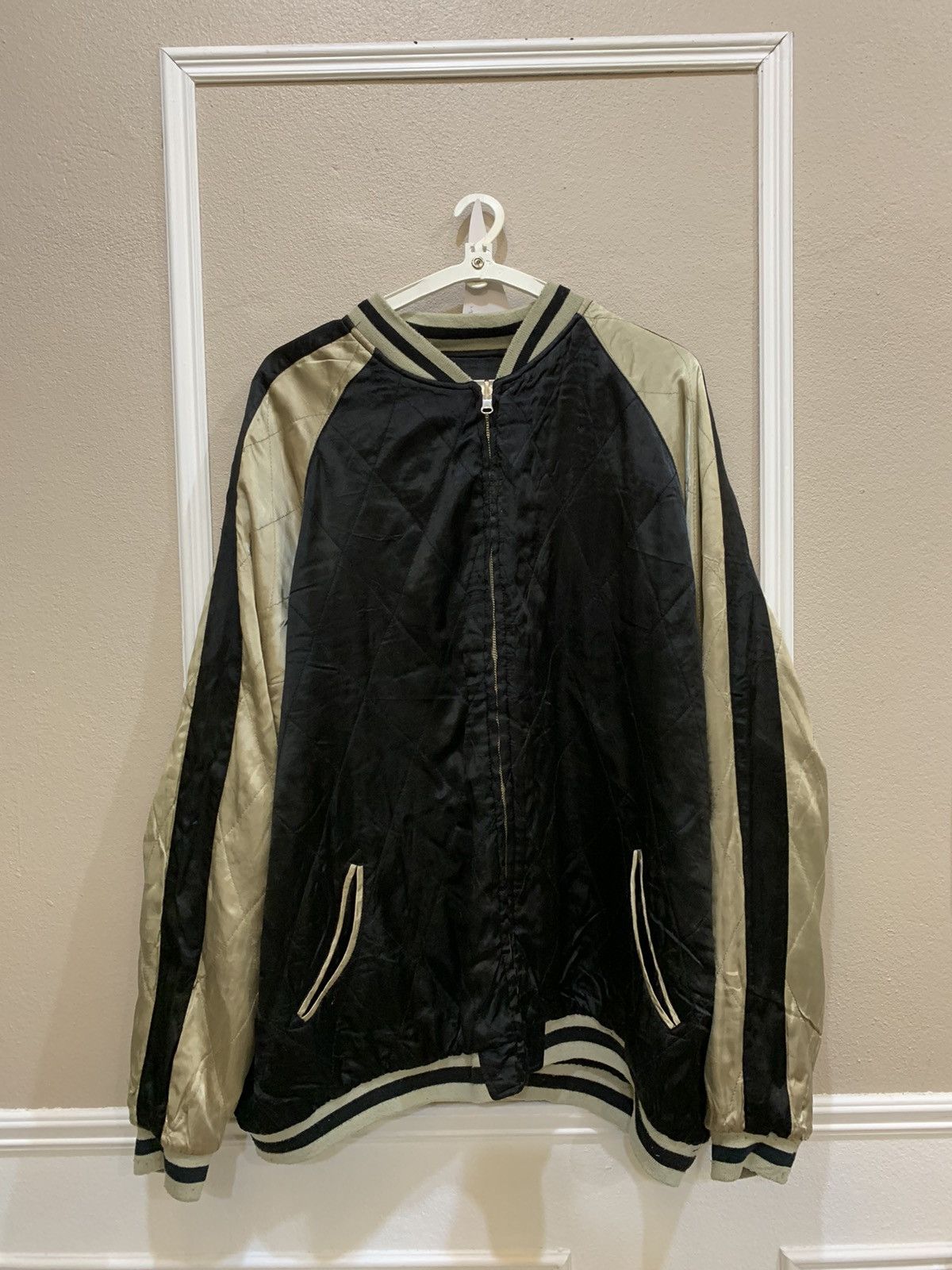 Japanese Brand Sukajan reversible bomber jacket Size US XXL / EU 58 / 5 - 13 Thumbnail