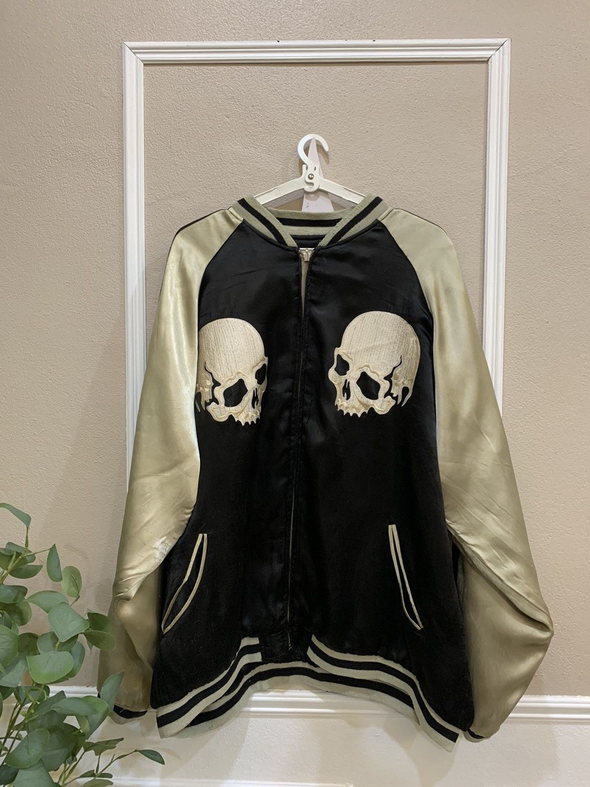Japanese Brand Sukajan reversible bomber jacket Size US XXL / EU 58 / 5 - 4 Thumbnail