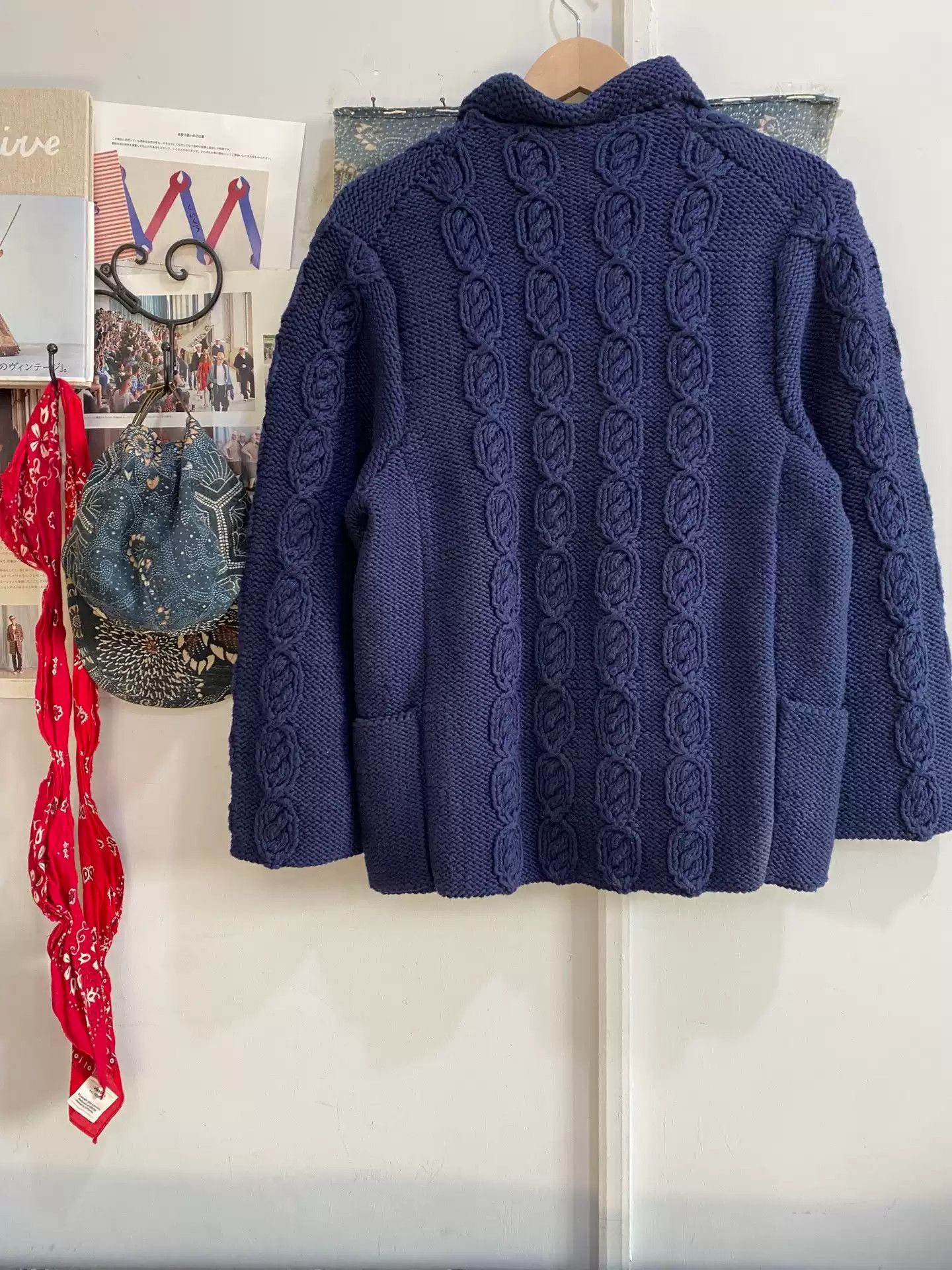 VISVIM 17SS HIGHLAND KNIT BUCKY COVERALL