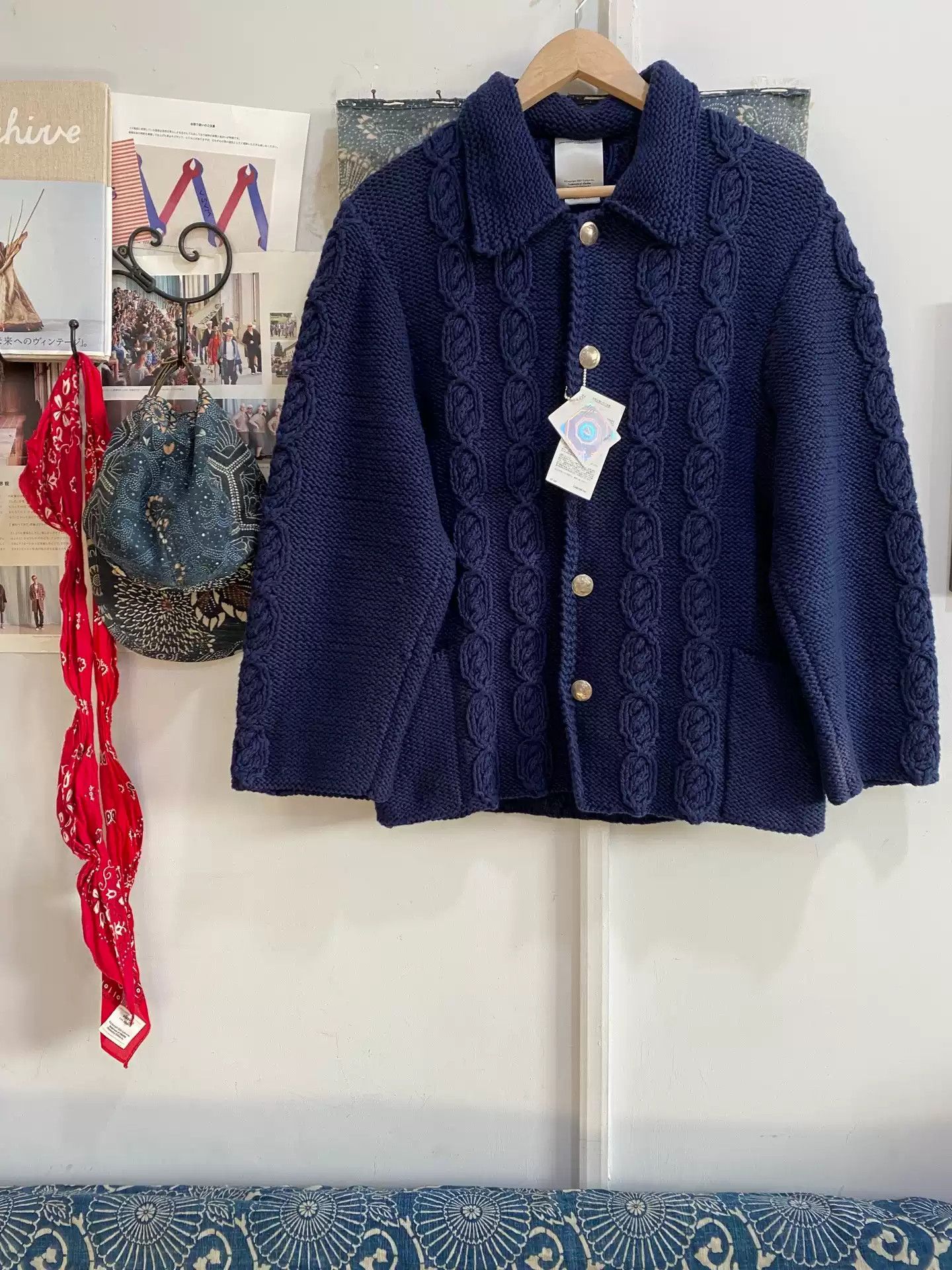 VISVIM 17ss HIHGLAND KNIT BUCKY COVERALL