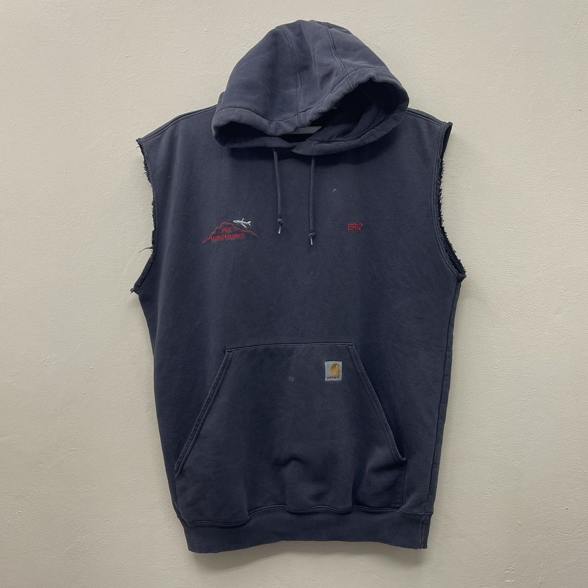 Carhartt Vintage Carhartt Hoodie Pdx Maintenance Embroidery Logo Size US M / EU 48-50 / 2 - 1 Thumbnail