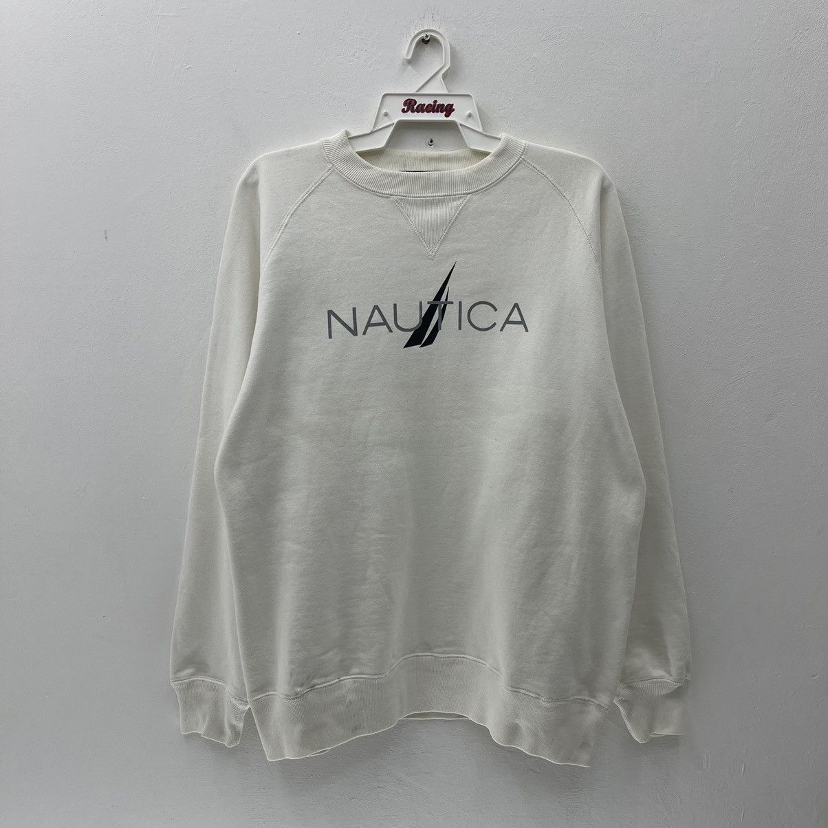Nautica × Vintage Vintage 90s Nautica Sweatshirt Size US L / EU 52-54 / 3 - 1 Thumbnail
