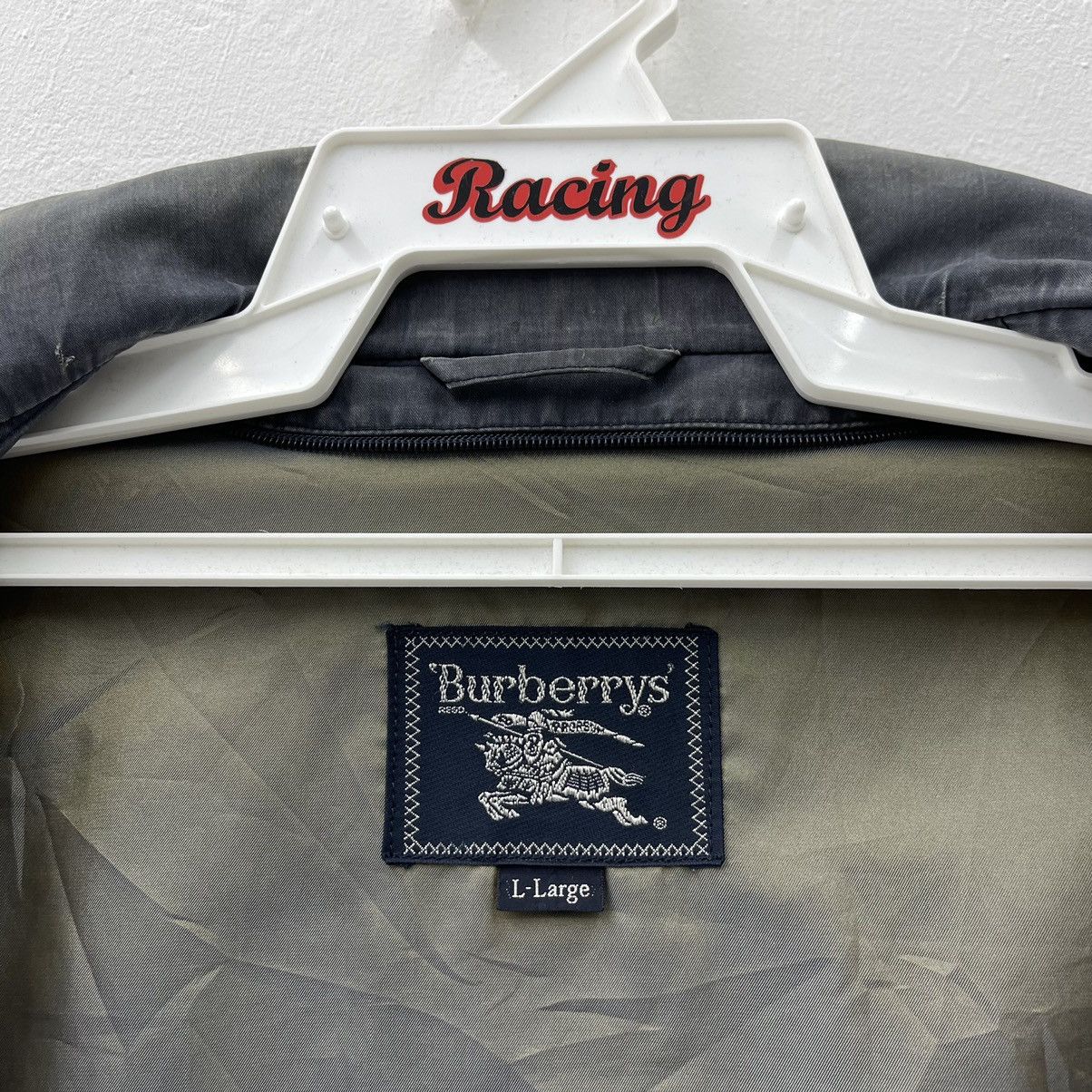 Burberry Burberrys Sweater Jacket Vintage 90s Embroidery Logo Size US XL / EU 56 / 4 - 13 Thumbnail