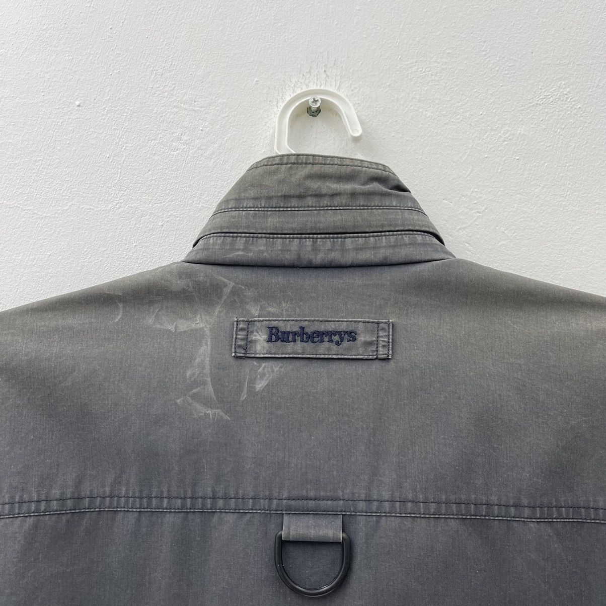 Burberry Burberrys Sweater Jacket Vintage 90s Embroidery Logo Size US XL / EU 56 / 4 - 6 Thumbnail