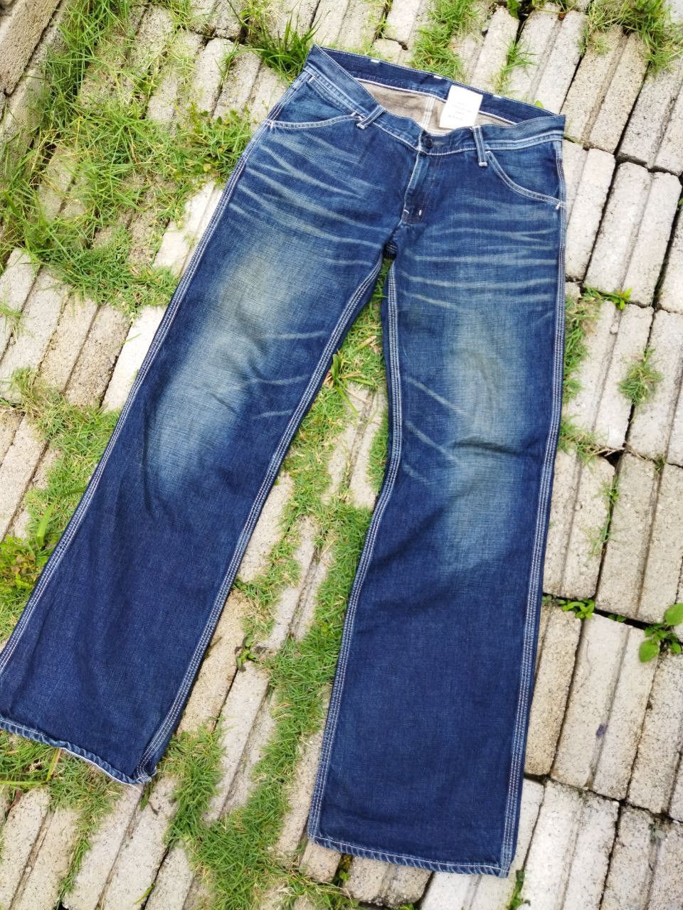 Japanese Brand Quadro Japan Jeans Size US 33 - 2 Thumbnail