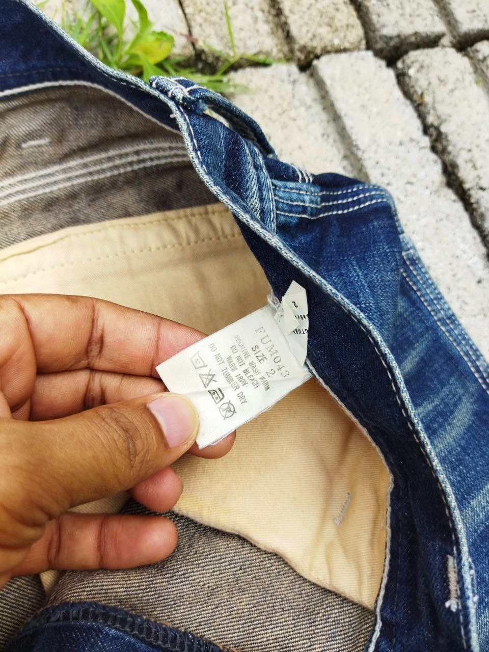 Japanese Brand Quadro Japan Jeans Size US 33 - 5 Thumbnail