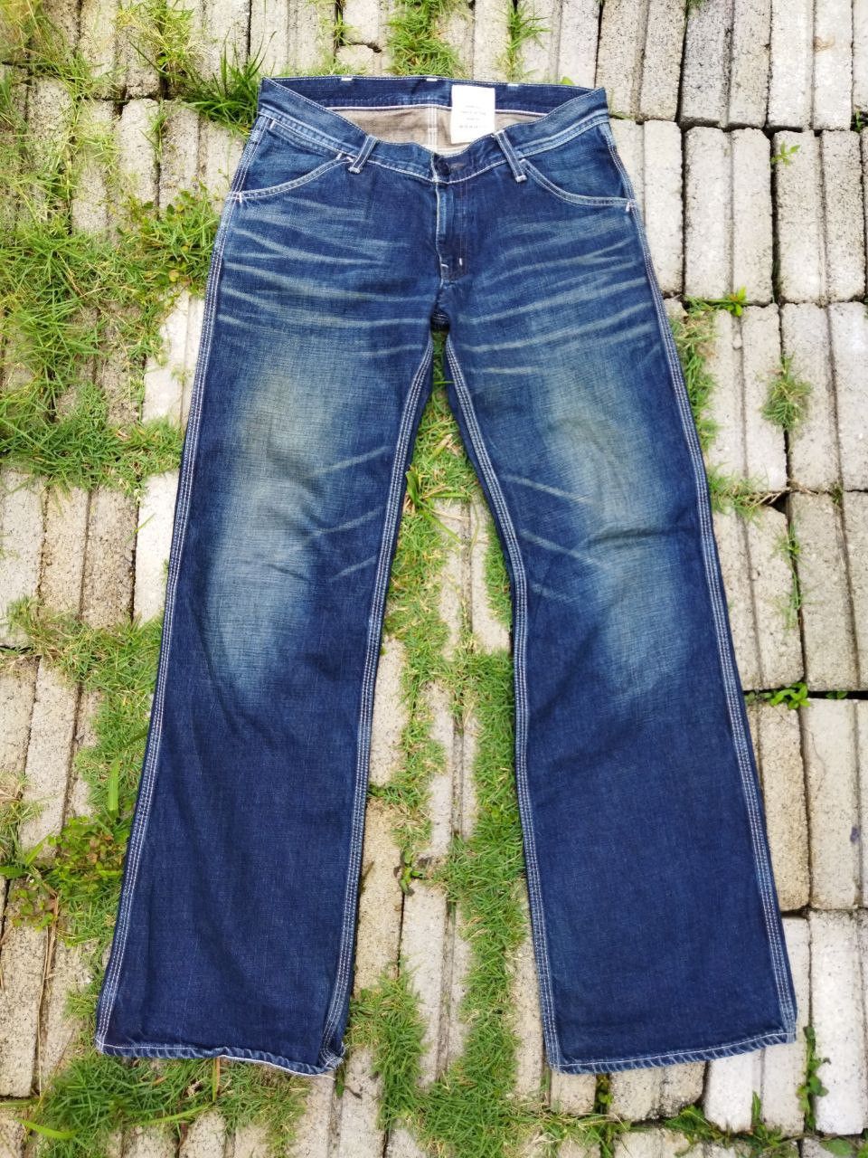 Japanese Brand Quadro Japan Jeans Size US 33 - 1 Thumbnail
