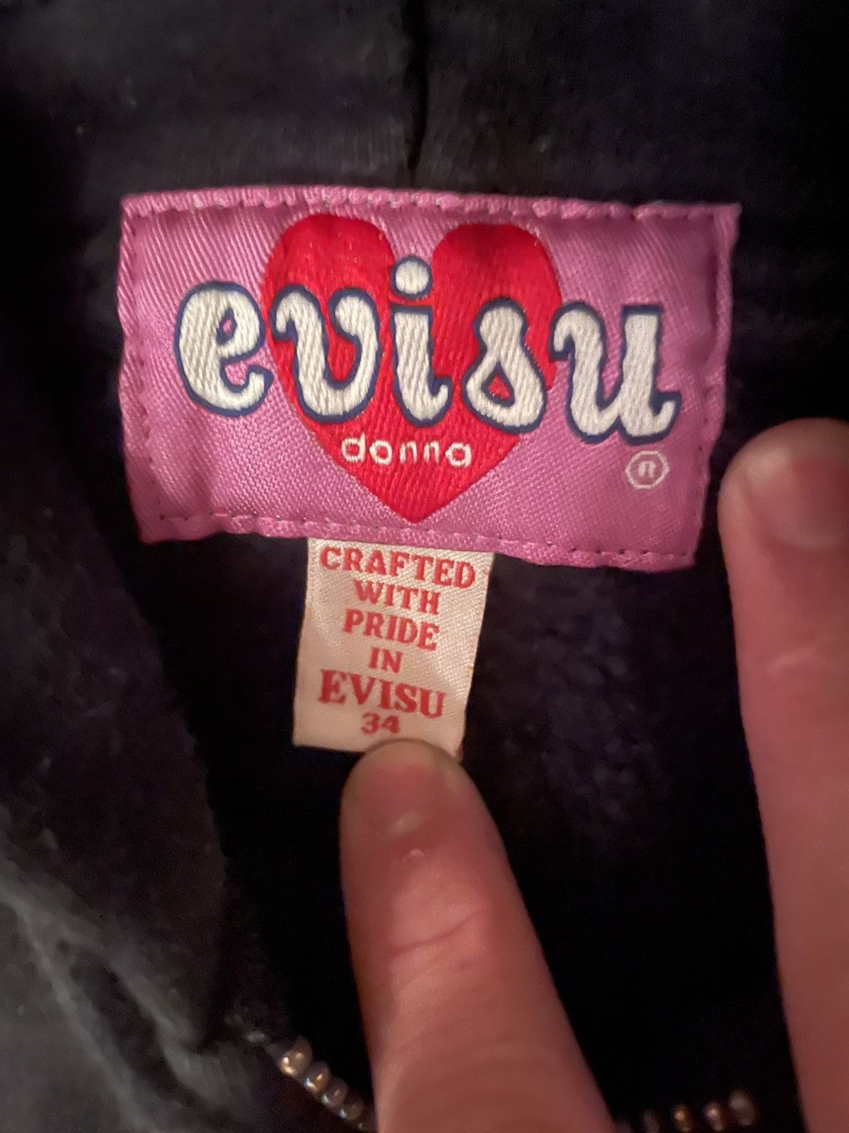 Evisu EVISU DONNA ZIP UP Size US S / EU 44-46 / 1 - 3 Thumbnail