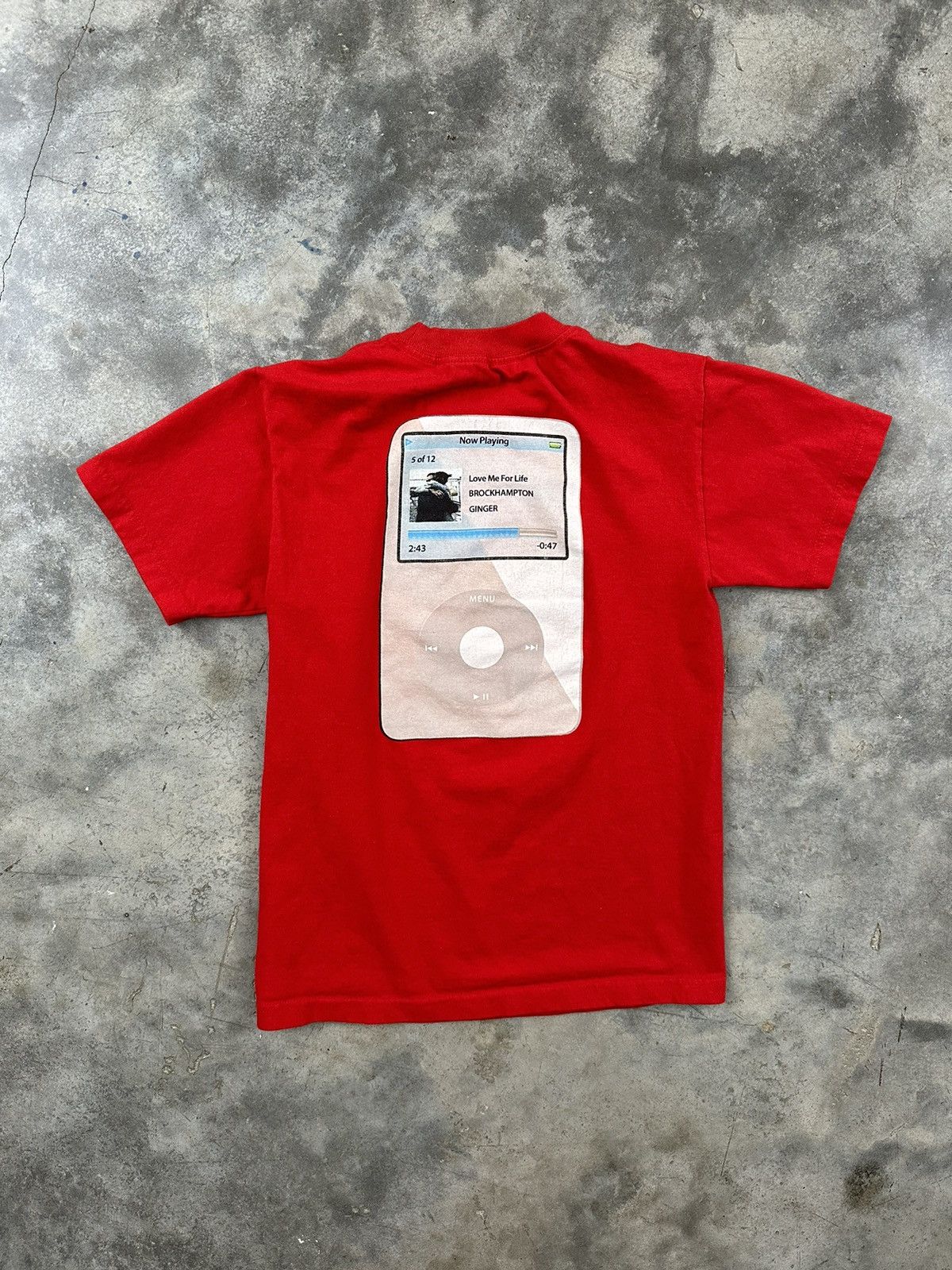 Brockhampton Brockhampton Ginger MP3 Player Logo Tee Red Sz. Small BH Size US S / EU 44-46 / 1 - 1 Thumbnail
