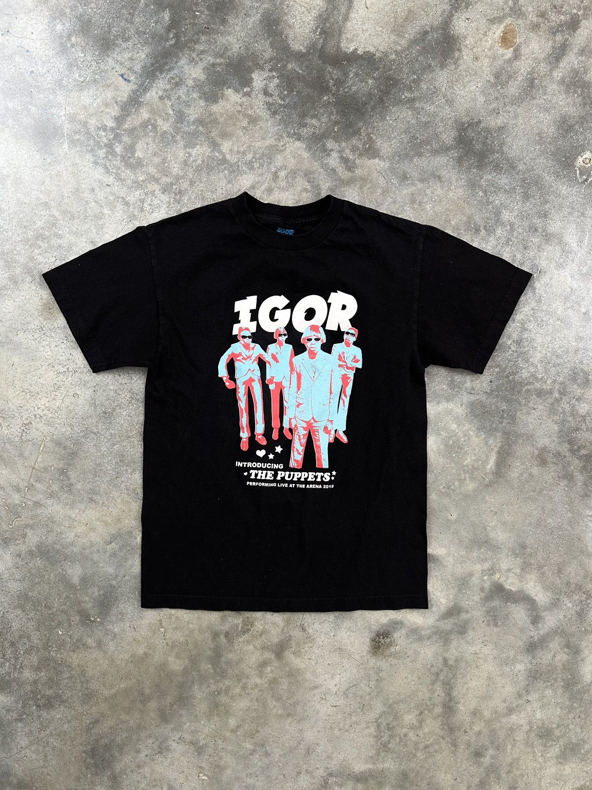 Golf Wang Golf Wang Tyler The Creator Puppets Tee Sz. Medium Igor Size US M / EU 48-50 / 2 - 1 Thumbnail