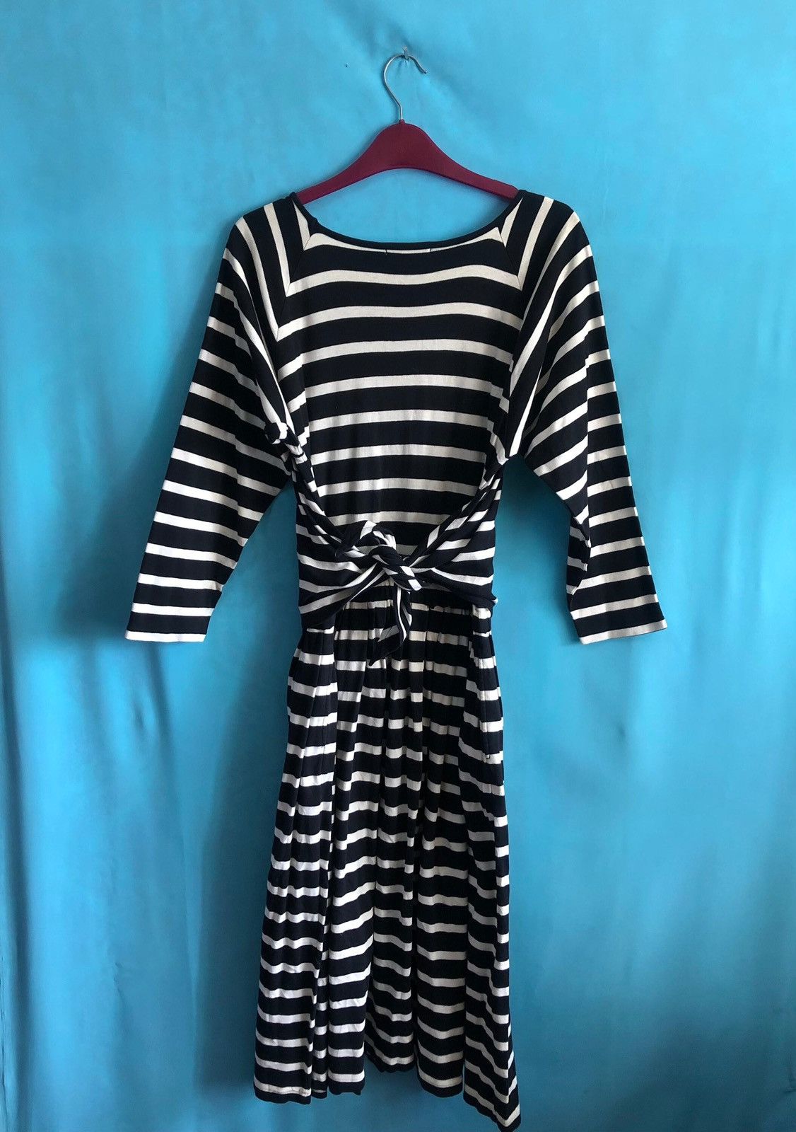 Tsumori Chisato 1990s batwing longstriped #1412 Size M / US 6-8 / IT 42-44 - 7 Thumbnail