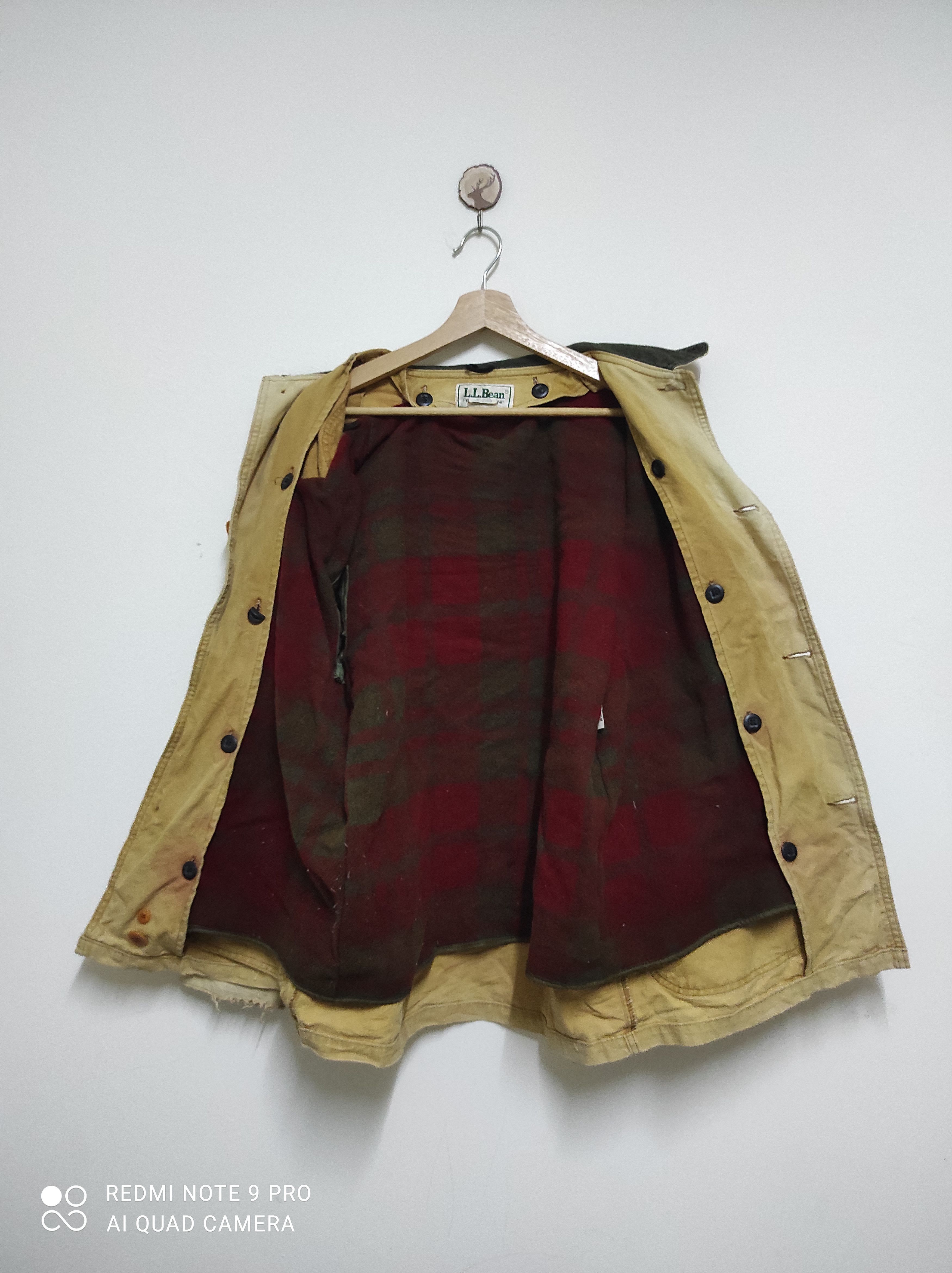 L.L. Bean × Vintage Distressed L.L Bean Workers Jacket Size US L / EU 52-54 / 3 - 3 Thumbnail
