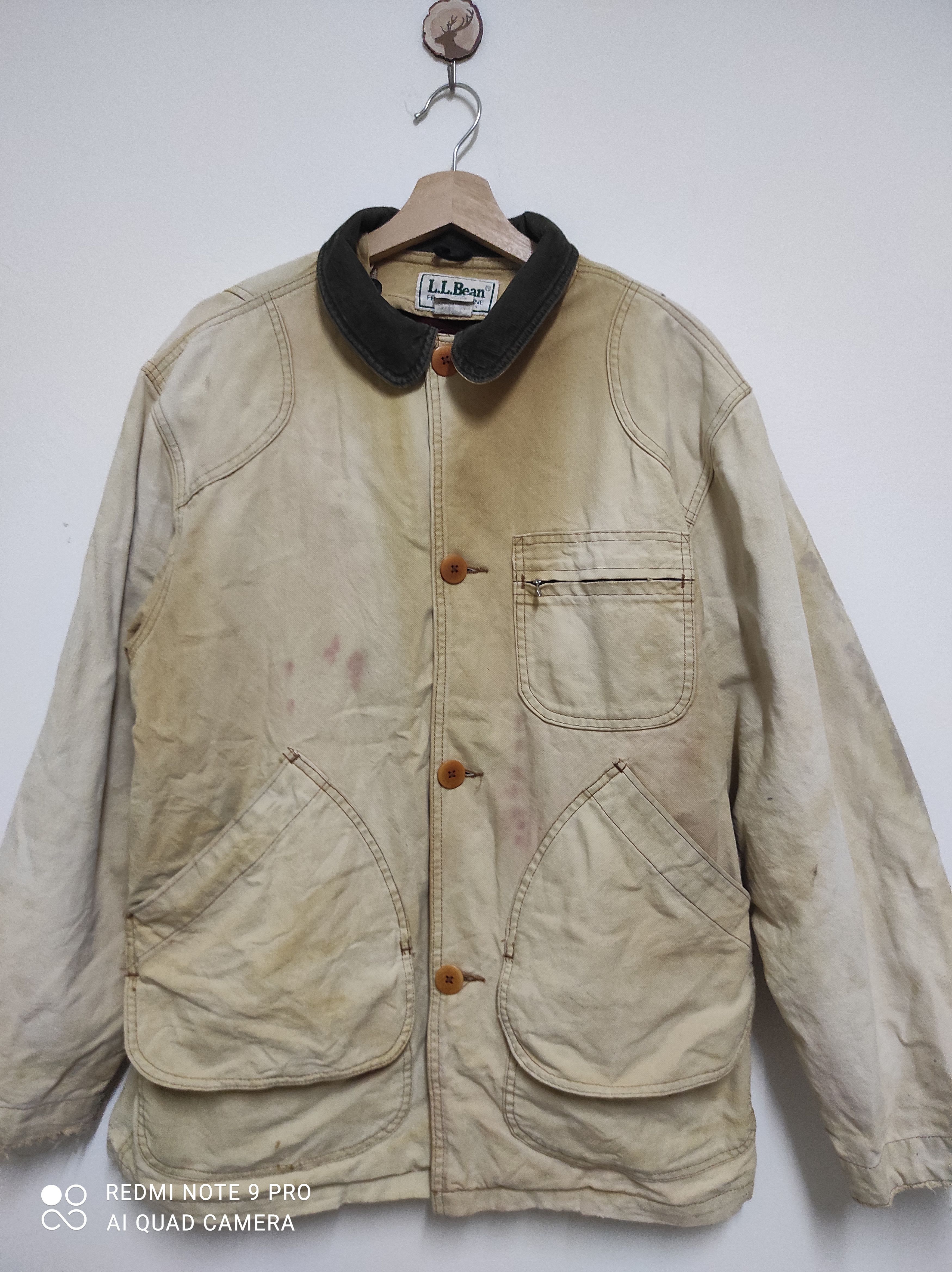L.L. Bean × Vintage Distressed L.L Bean Workers Jacket Size US L / EU 52-54 / 3 - 4 Thumbnail
