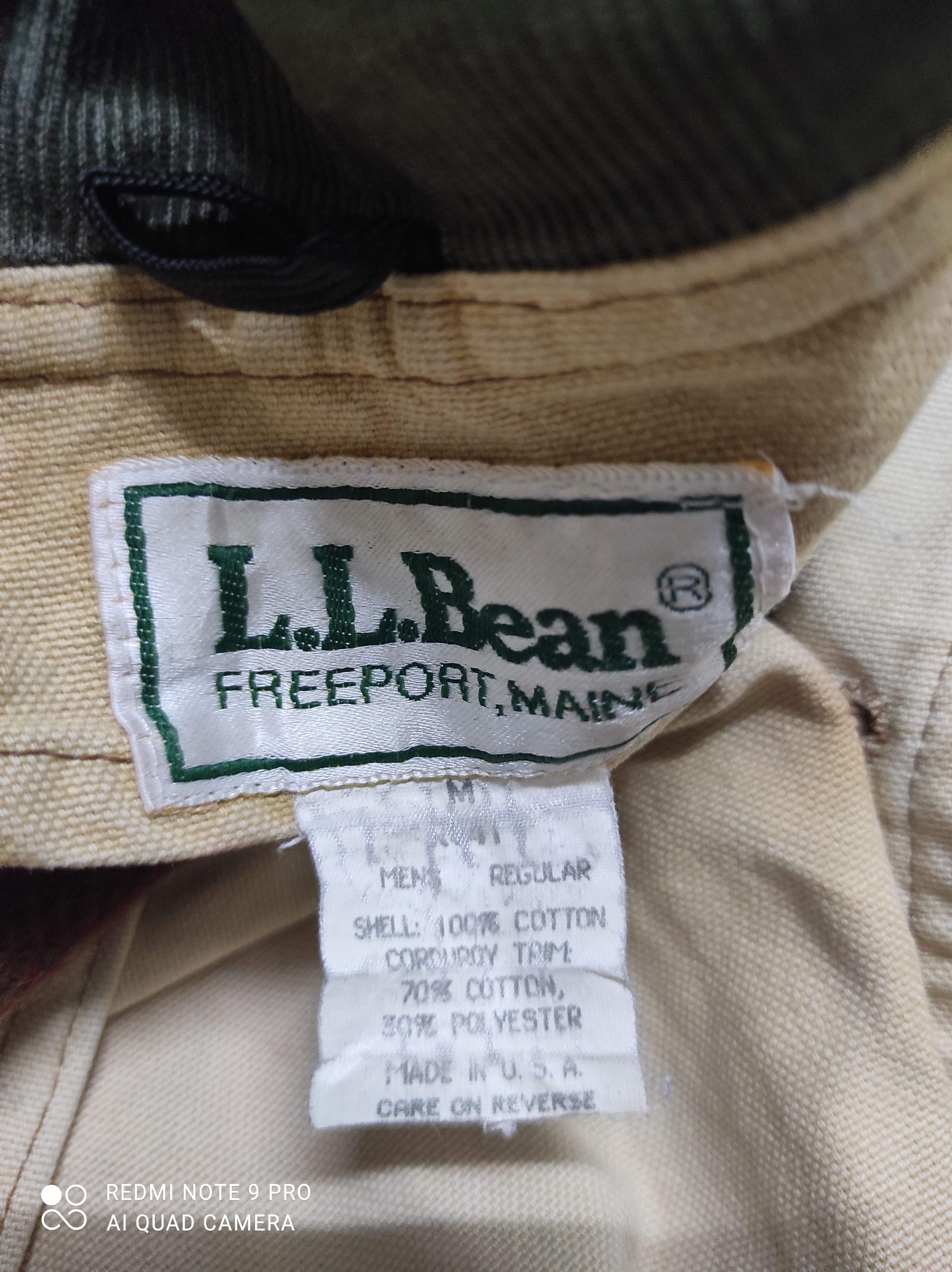 L.L. Bean × Vintage Distressed L.L Bean Workers Jacket Size US L / EU 52-54 / 3 - 10 Thumbnail