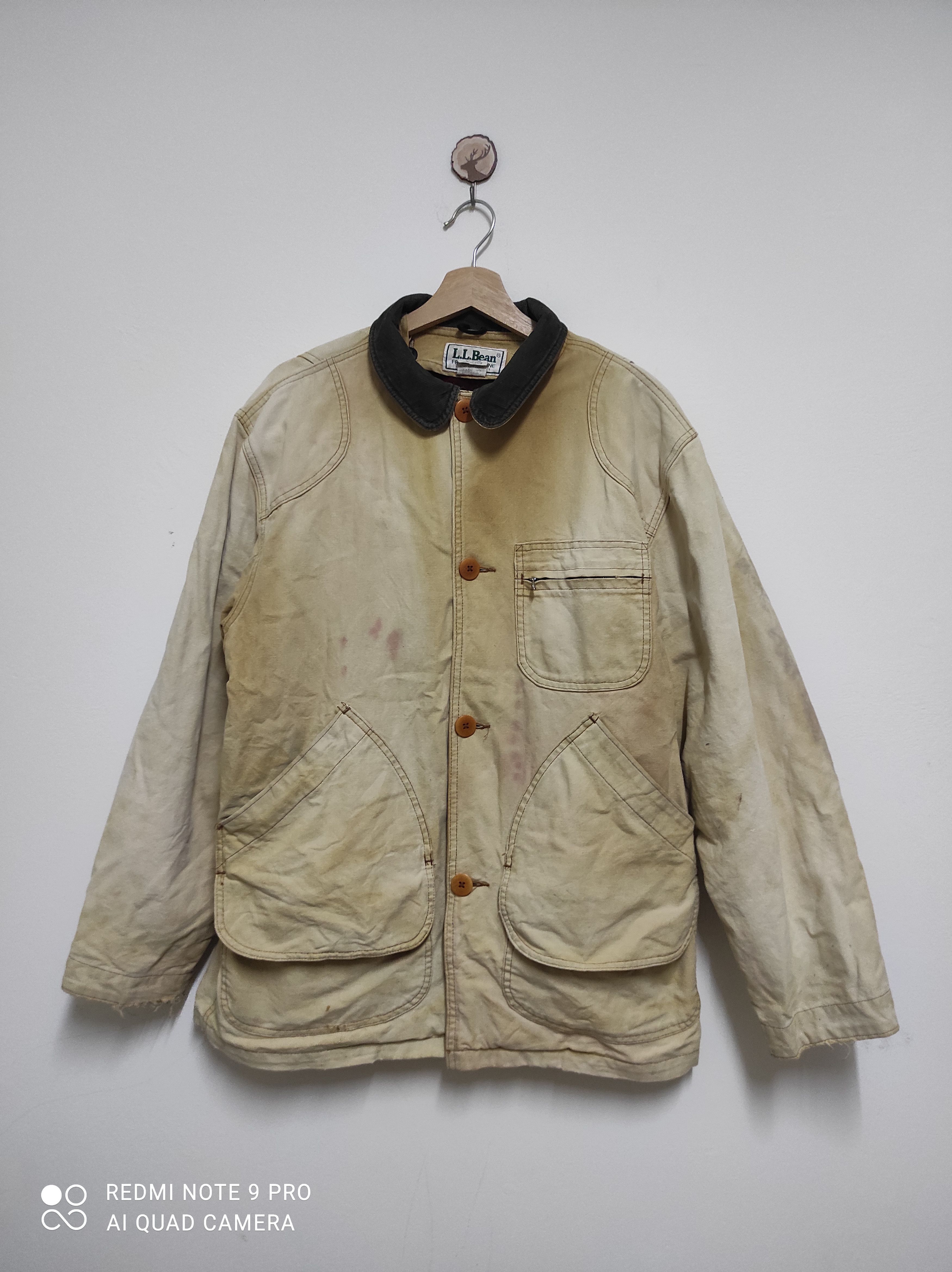 L.L. Bean × Vintage Distressed L.L Bean Workers Jacket Size US L / EU 52-54 / 3 - 1 Thumbnail