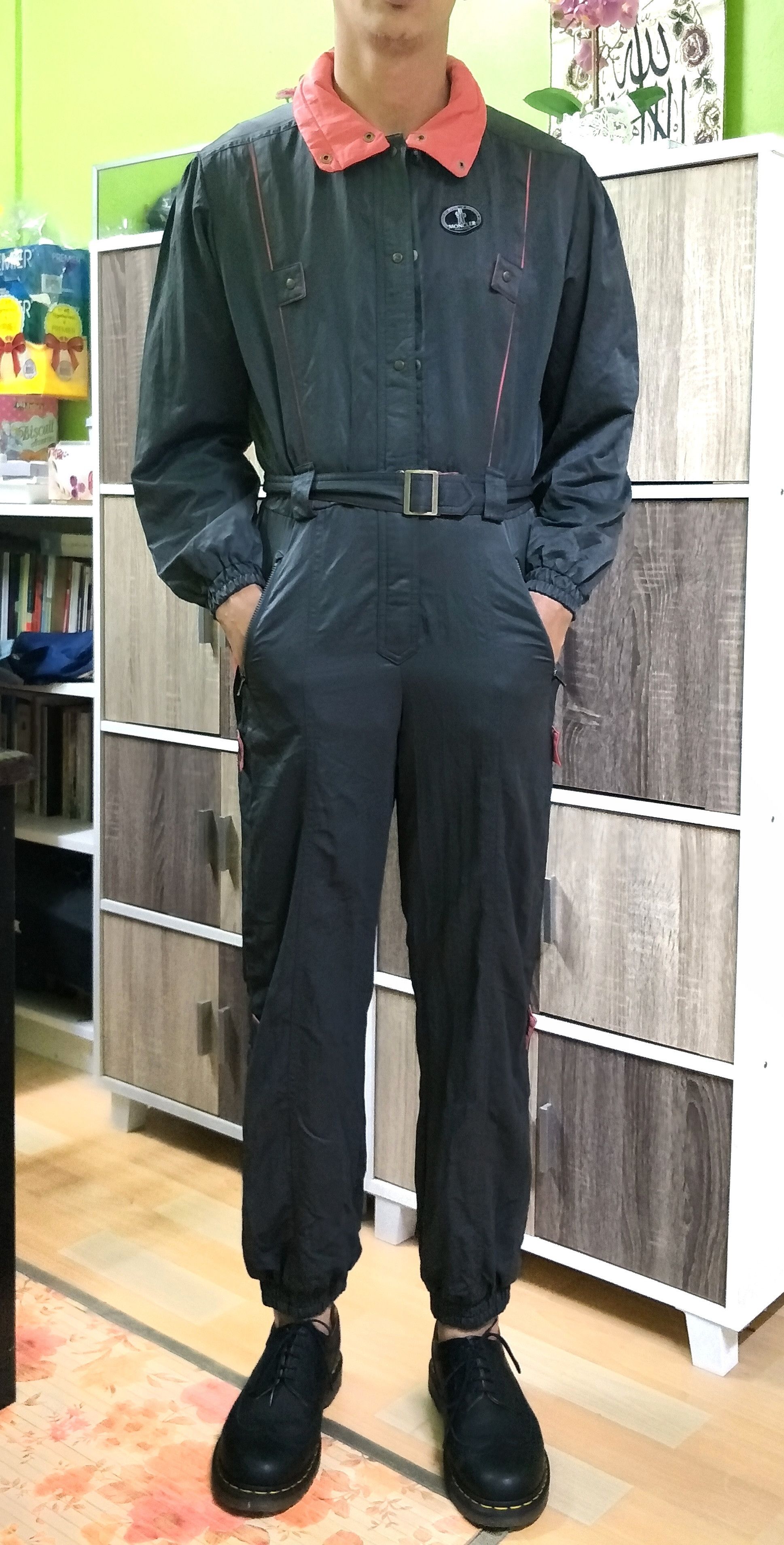 Moncler Vintage Moncler Overall Jumpsuits Asics Size US 30 / EU 46 - 1 Thumbnail