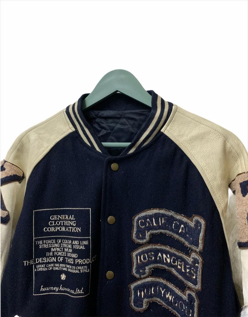 Vintage Vintage Kearney House Varsity Jacket Size US L / EU 52-54 / 3 - 3 Thumbnail