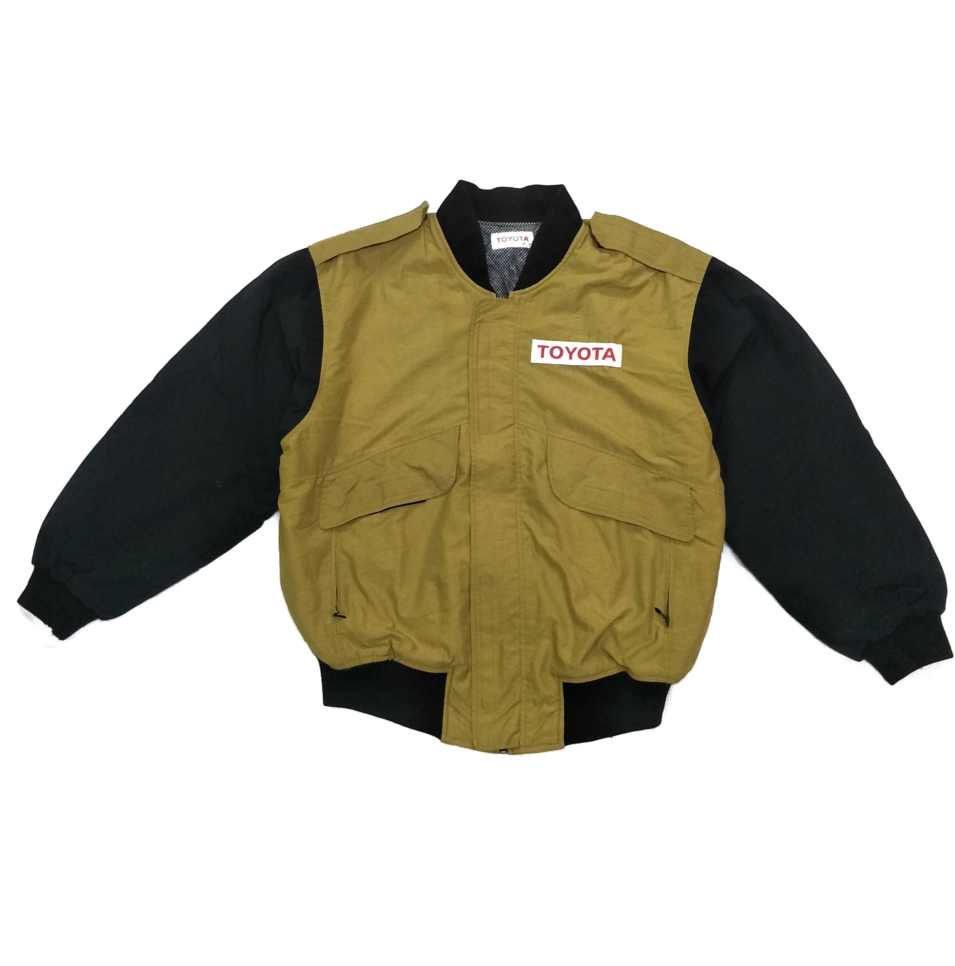 Japanese Brand Vintage Toyota Racing Bomber Jacket Size US L / EU 52-54 / 3 - 2 Thumbnail