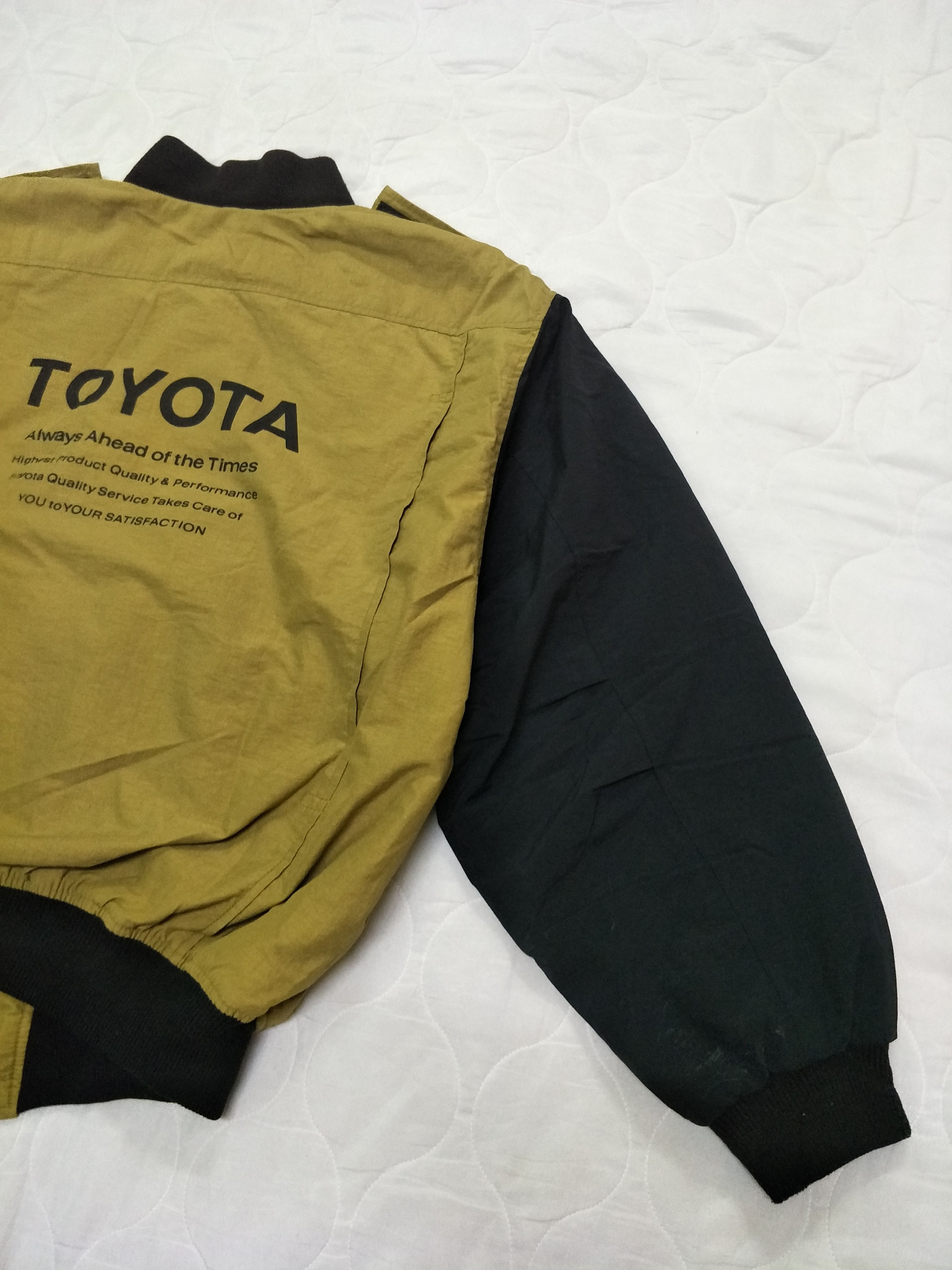 Japanese Brand Vintage Toyota Racing Bomber Jacket Size US L / EU 52-54 / 3 - 3 Thumbnail
