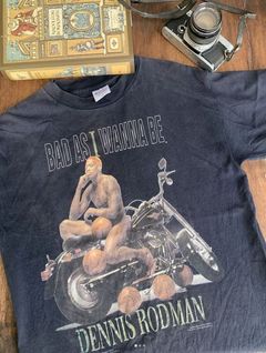 Dennis Rodman tee shirt - L / XL - VintageSportsGear