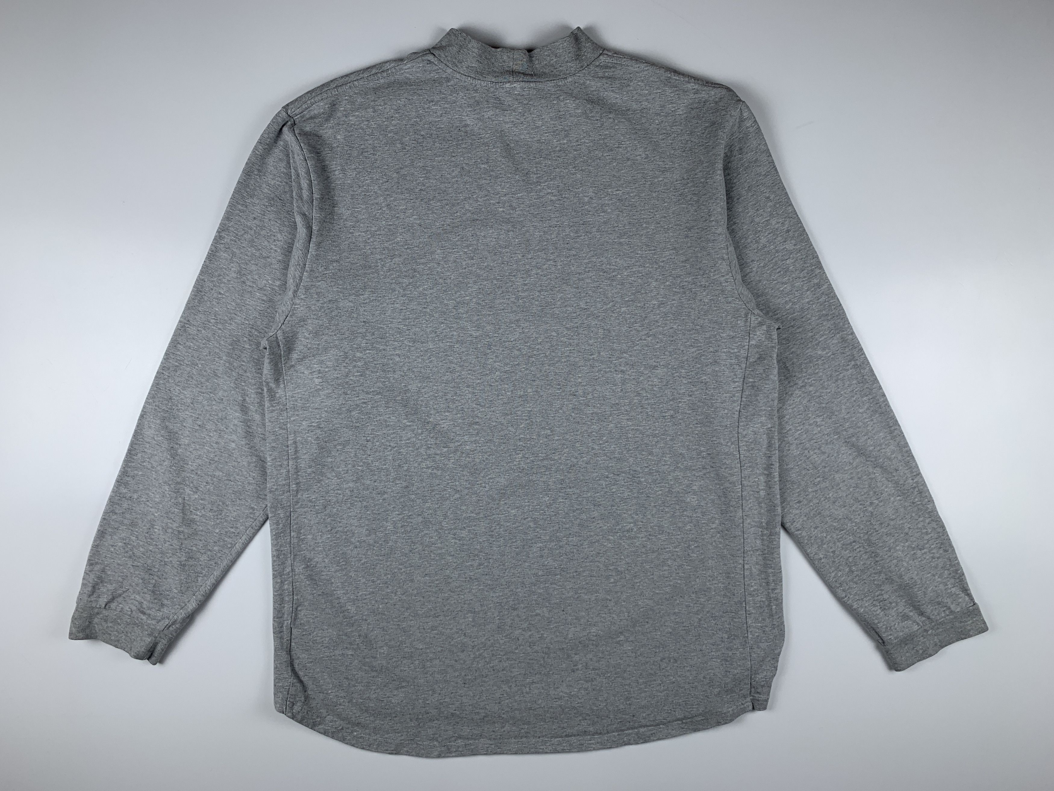 Nike × Vintage 00's Nike Swoosh Mock Turtleneck Small Logo Sweatshirt Size US XL / EU 56 / 4 - 8 Thumbnail