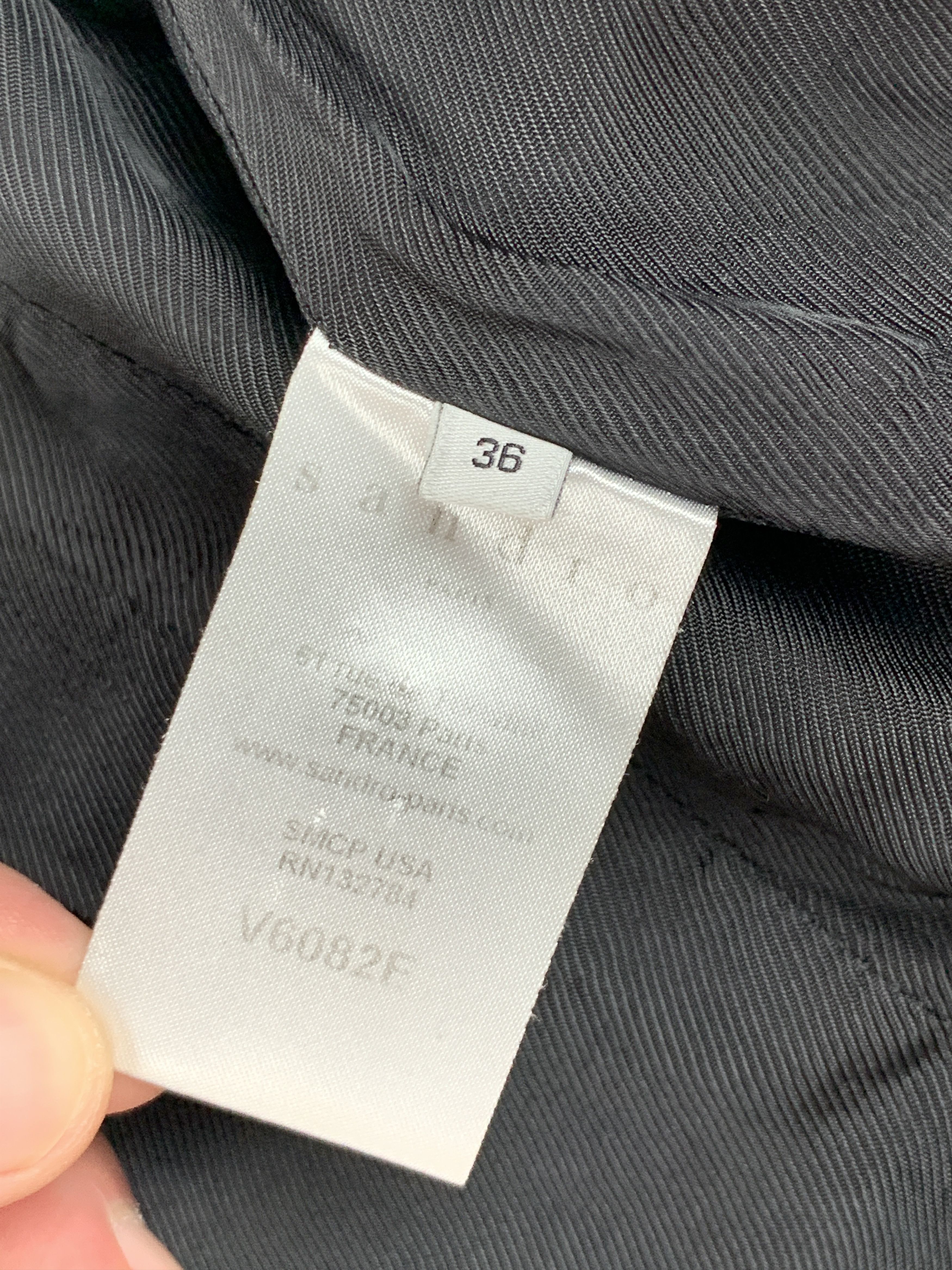 Sandro Sandro Wmn's Blazer Jacket Size 36 Size XS / US 0-2 / IT 36-38 - 10 Thumbnail