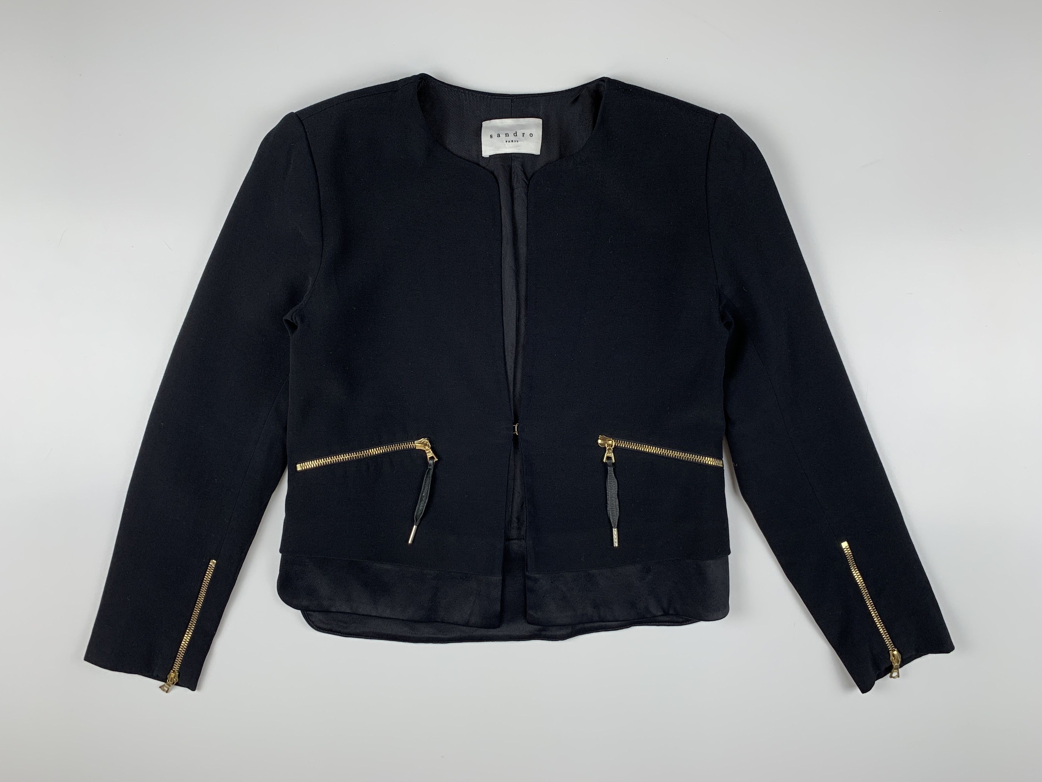 Sandro Sandro Wmn's Blazer Jacket Size 36 Size XS / US 0-2 / IT 36-38 - 2 Thumbnail