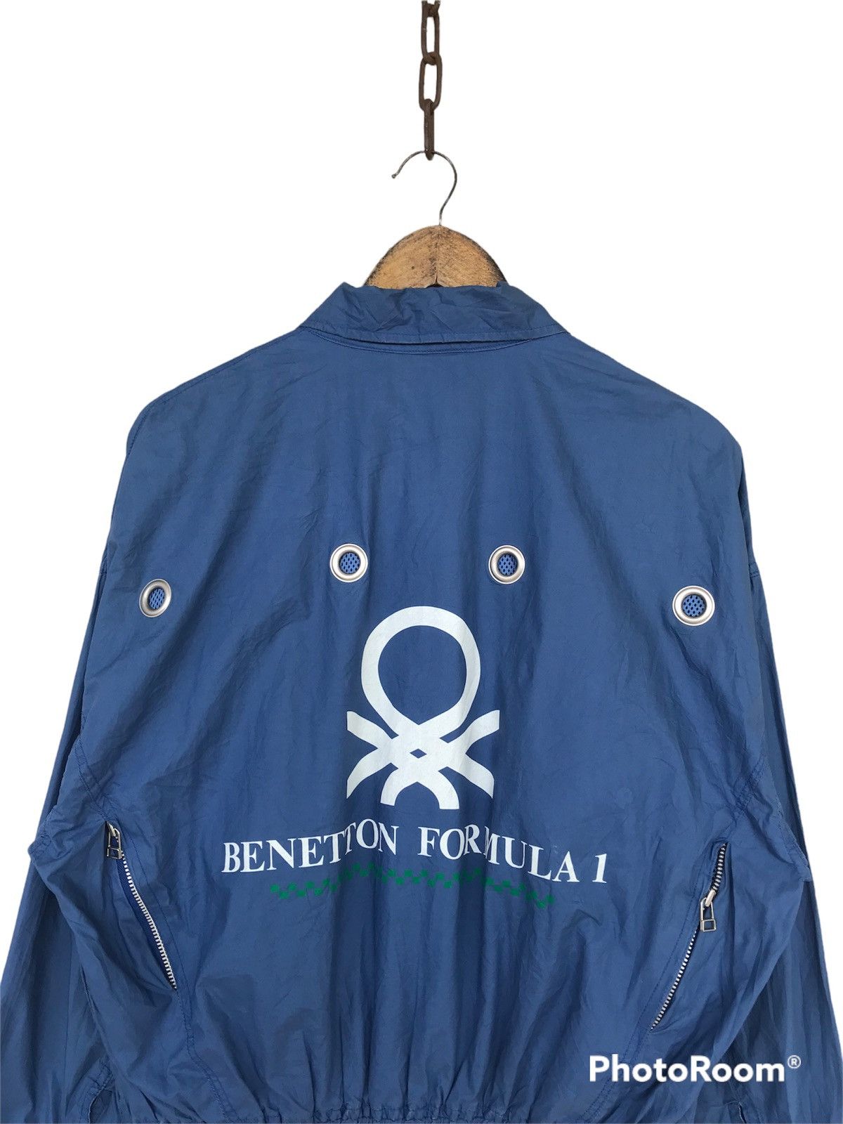 Sports Specialties 💥Vintage Benetton Formula Italy Bomber Jacket Size US M / EU 48-50 / 2 - 4 Thumbnail