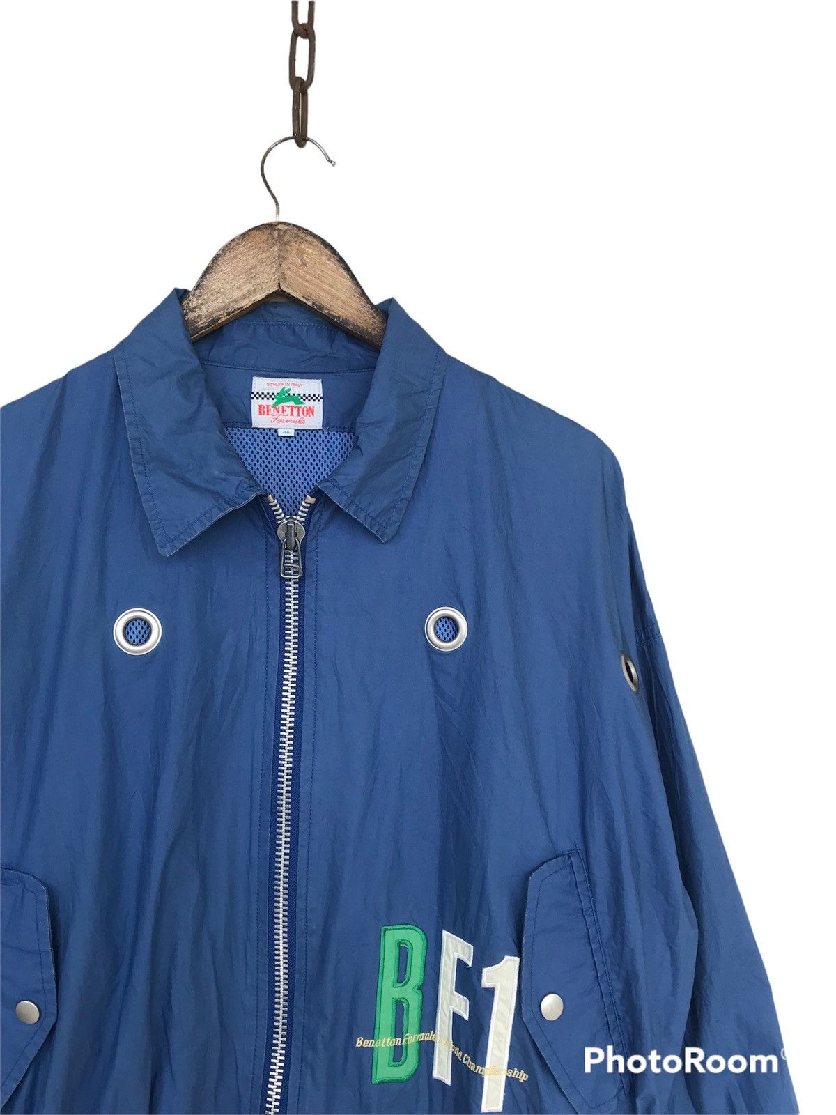 Sports Specialties 💥Vintage Benetton Formula Italy Bomber Jacket Size US M / EU 48-50 / 2 - 5 Thumbnail