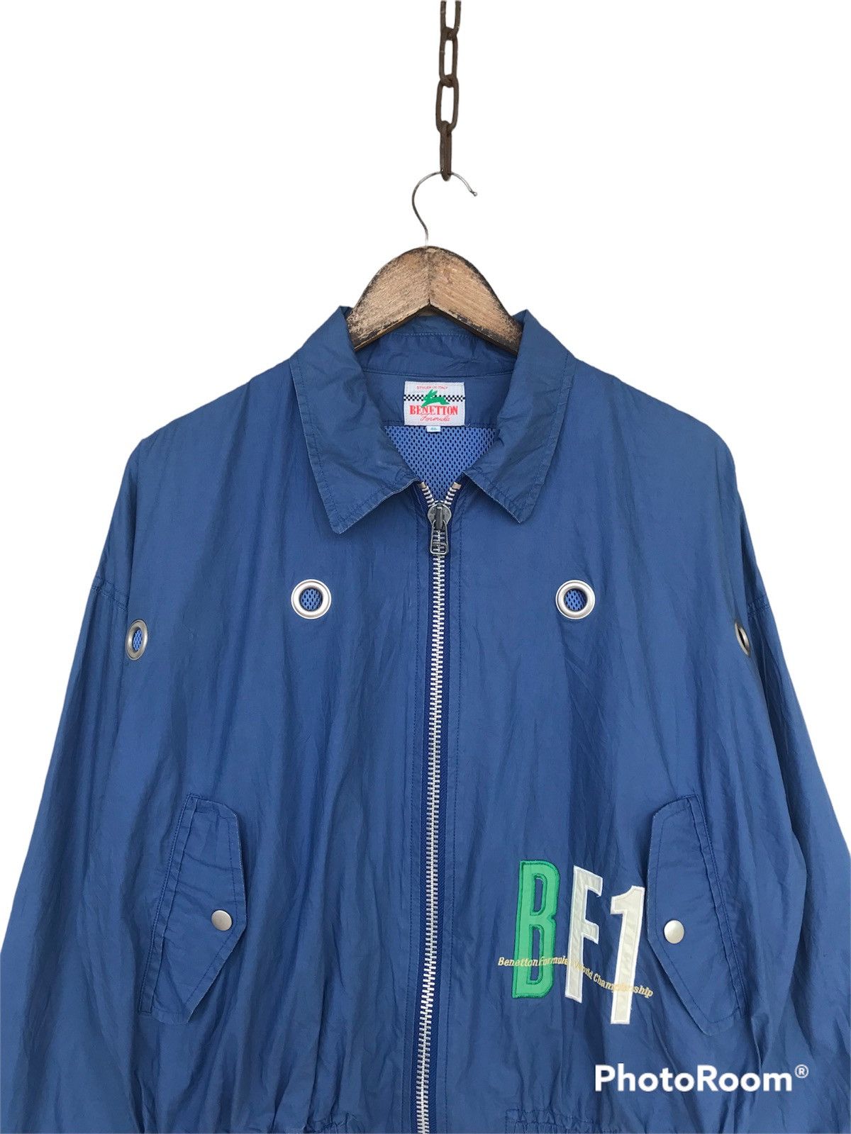 Sports Specialties 💥Vintage Benetton Formula Italy Bomber Jacket Size US M / EU 48-50 / 2 - 2 Thumbnail