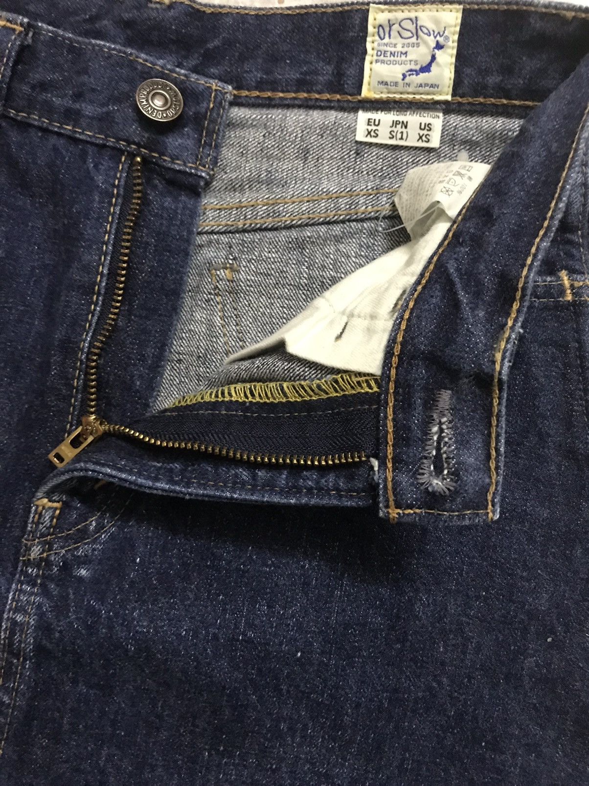 Orslow × Vintage Vintage Orslow Japan Skirt Blue Denim Size 25" / US 0 / IT 36 - 8 Thumbnail