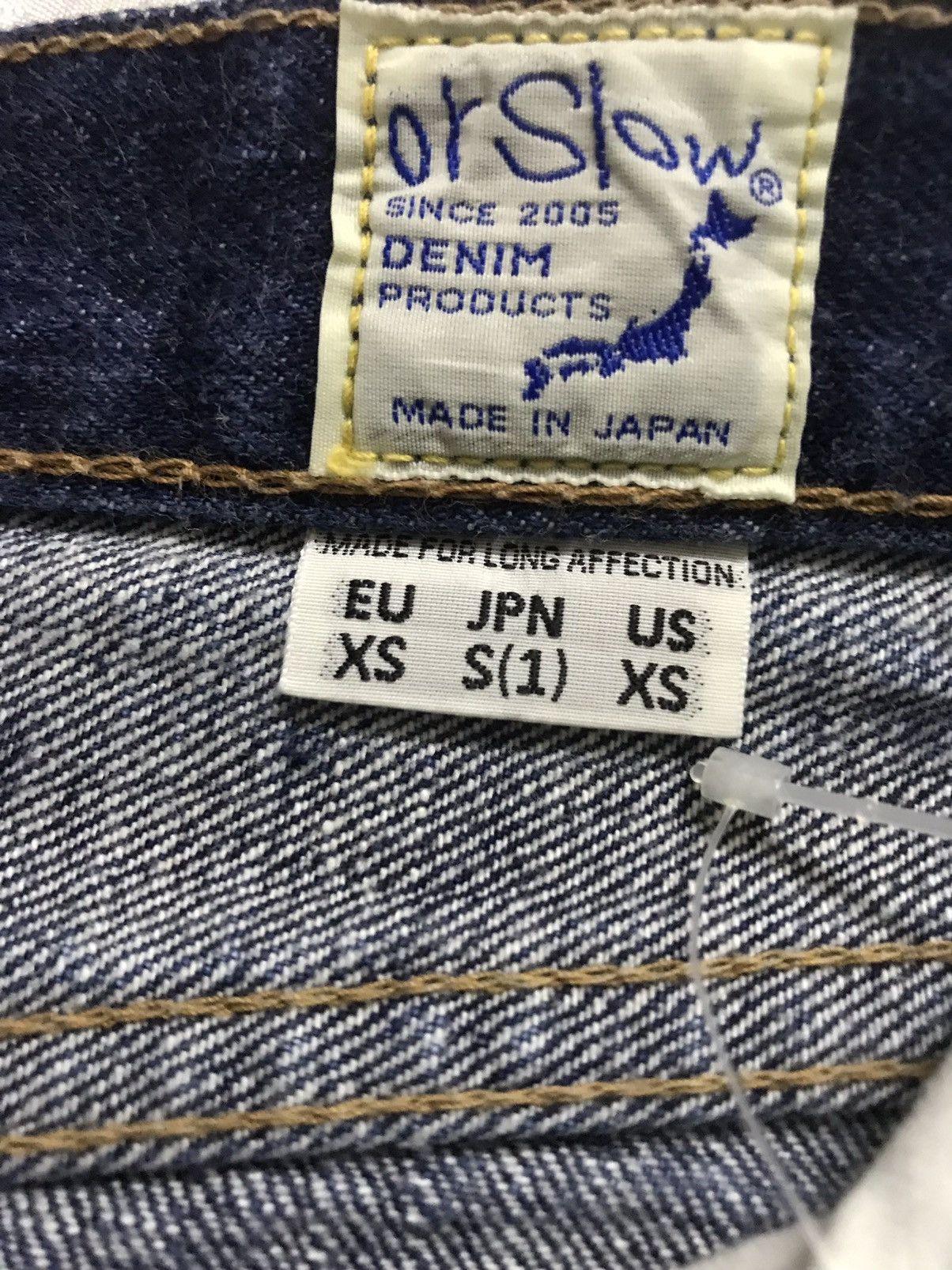 Orslow × Vintage Vintage Orslow Japan Skirt Blue Denim Size 25" / US 0 / IT 36 - 9 Thumbnail
