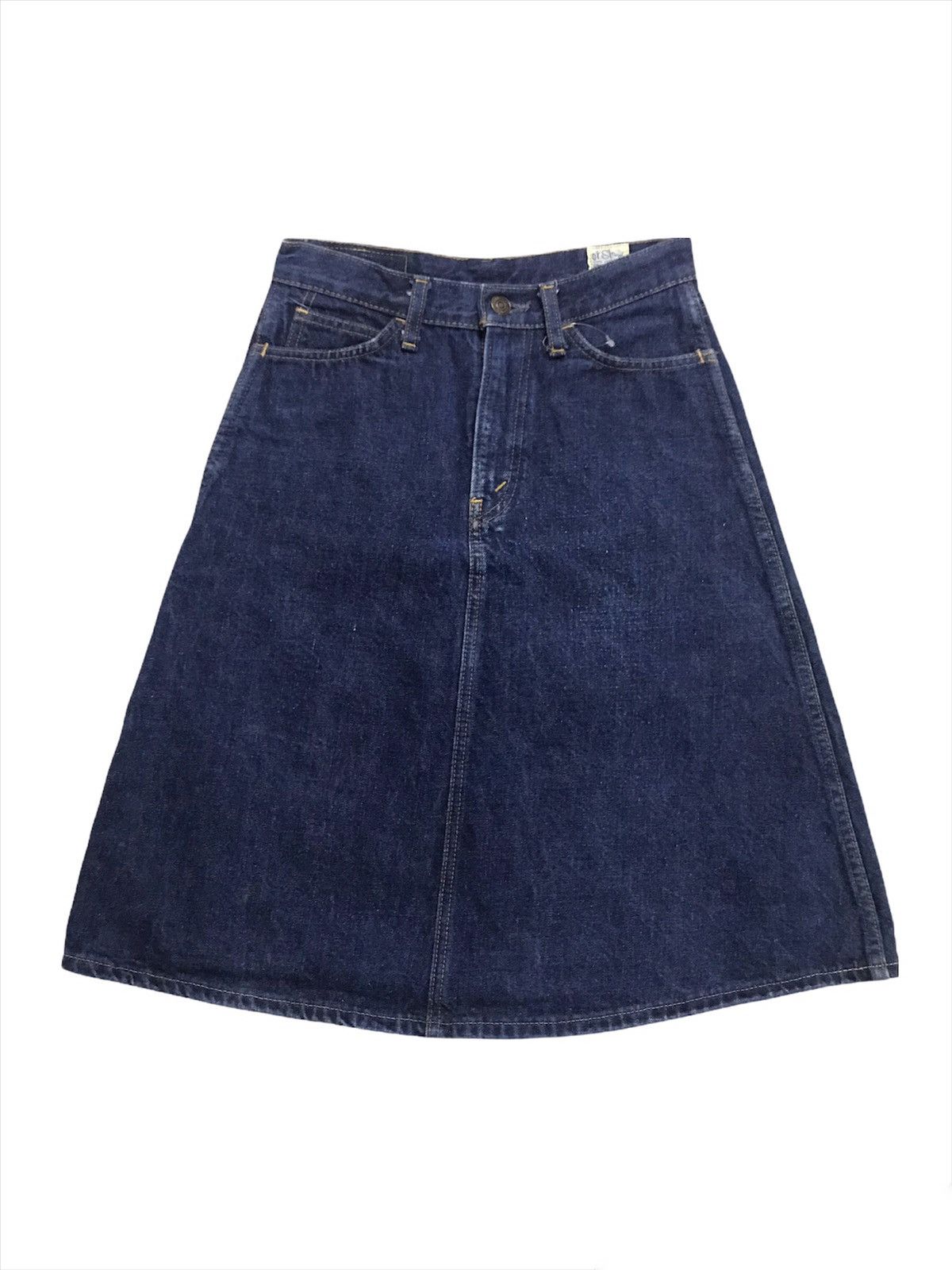 Orslow × Vintage Vintage Orslow Japan Skirt Blue Denim Size 25" / US 0 / IT 36 - 4 Thumbnail