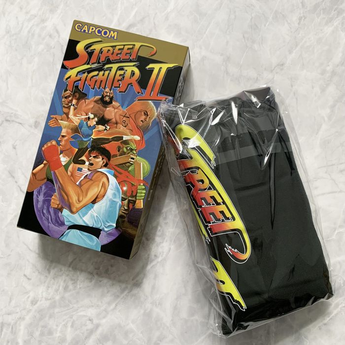 Japanese Brand STREET FIGHTER Ⅱ 2 CAPCOM 35th Anniversary package T ...