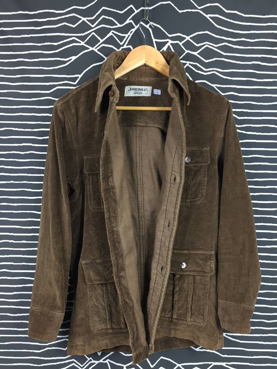 Japanese Brand 90s JOHNBULL Japan Corduroy Multi Pocket Chore Work Jacket Size US S / EU 44-46 / 1 - 4 Thumbnail