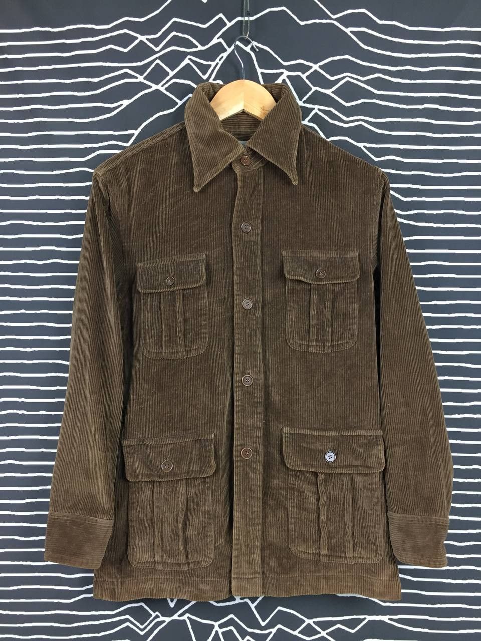 Japanese Brand 90s JOHNBULL Japan Corduroy Multi Pocket Chore Work Jacket Size US S / EU 44-46 / 1 - 3 Thumbnail