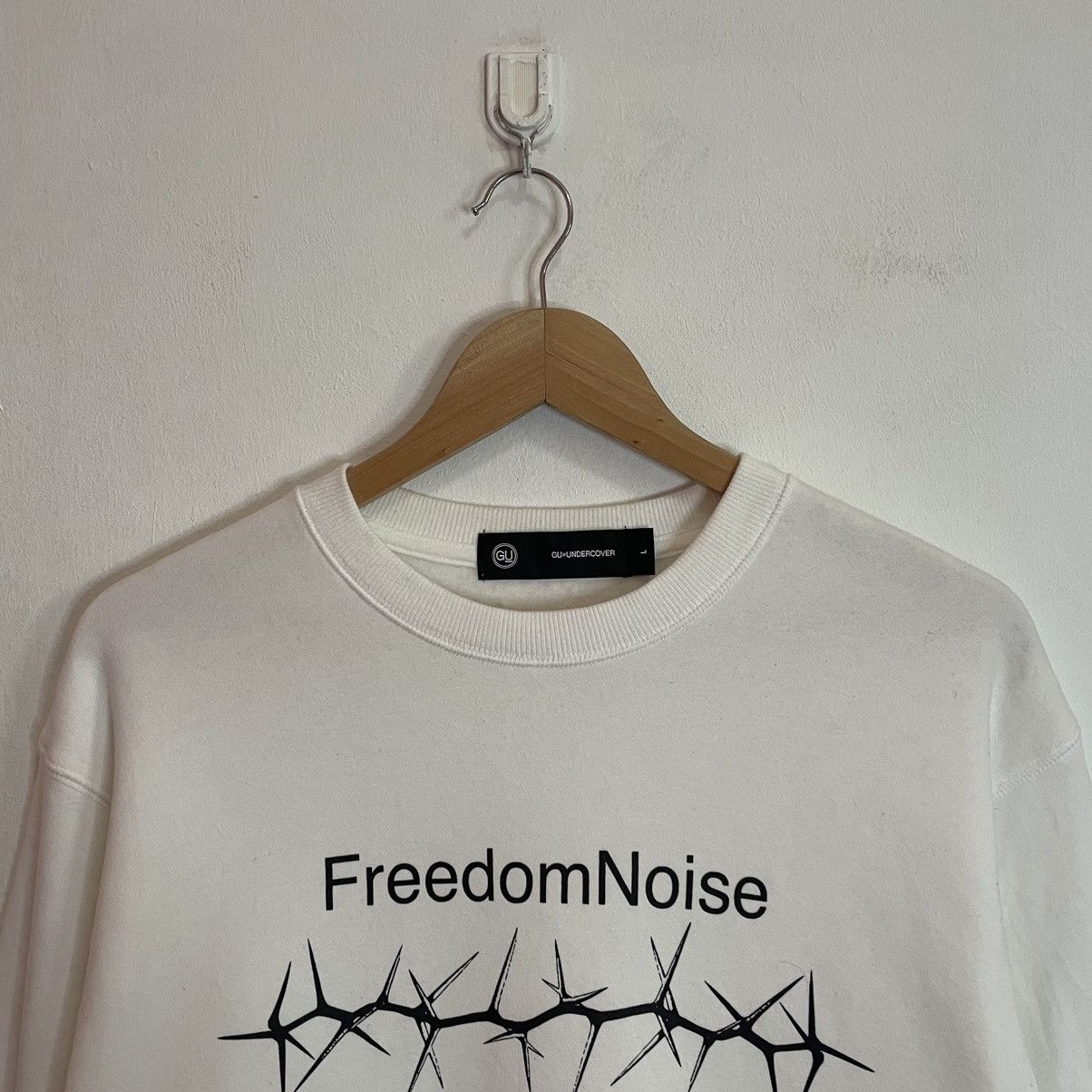 Undercover Vintage Undercover X GU FreedomNoise Sweatshirt Size US L / EU 52-54 / 3 - 3 Thumbnail