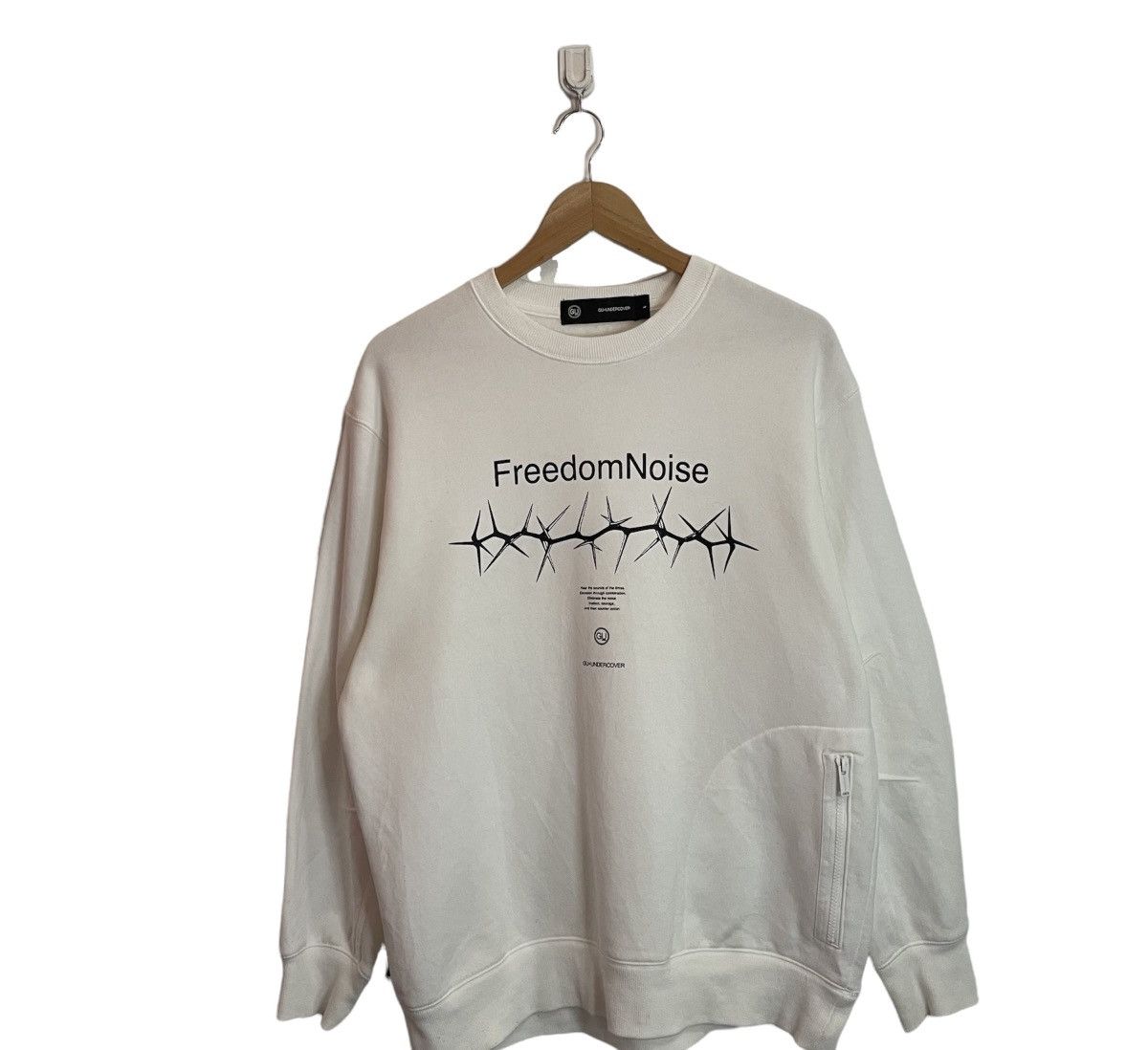 Undercover Vintage Undercover X GU FreedomNoise Sweatshirt Size US L / EU 52-54 / 3 - 1 Thumbnail