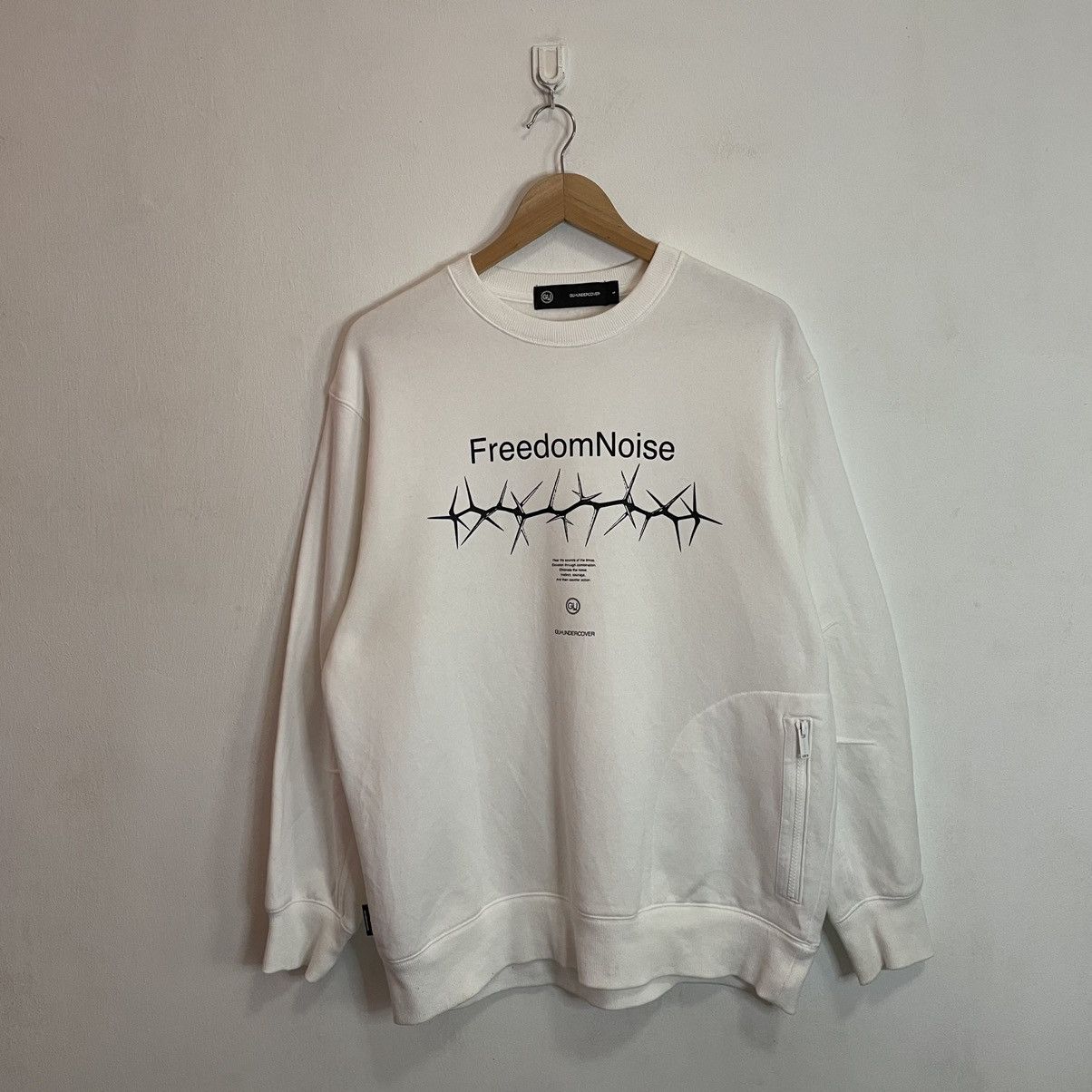 Undercover Vintage Undercover X GU FreedomNoise Sweatshirt Size US L / EU 52-54 / 3 - 2 Thumbnail