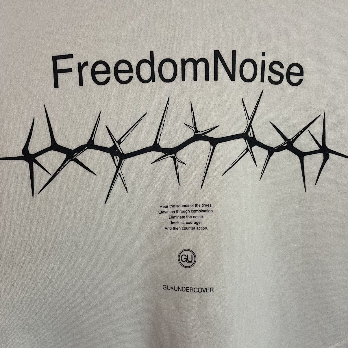 Undercover Vintage Undercover X GU FreedomNoise Sweatshirt Size US L / EU 52-54 / 3 - 11 Thumbnail