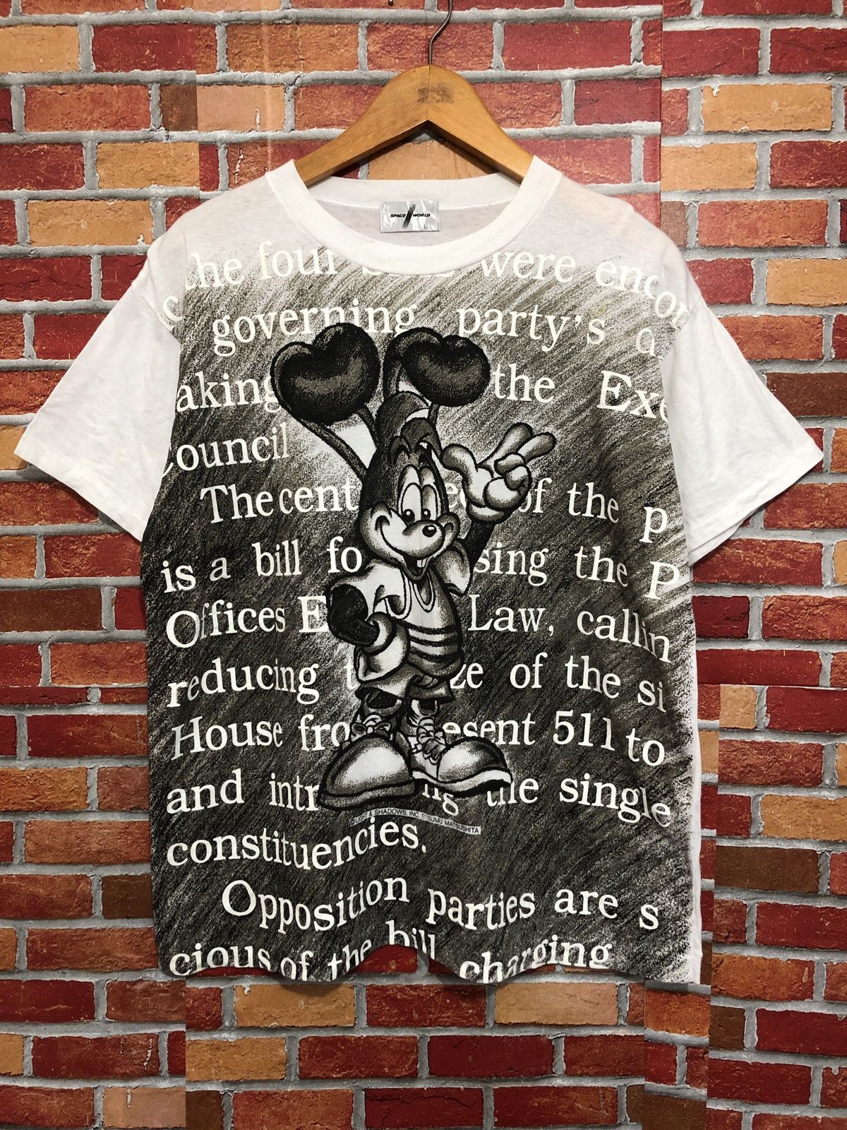 Vintage Vintage Susumu Matsushita Lucky Rabbit Space World T-Shirt Size US L / EU 52-54 / 3 - 1 Thumbnail