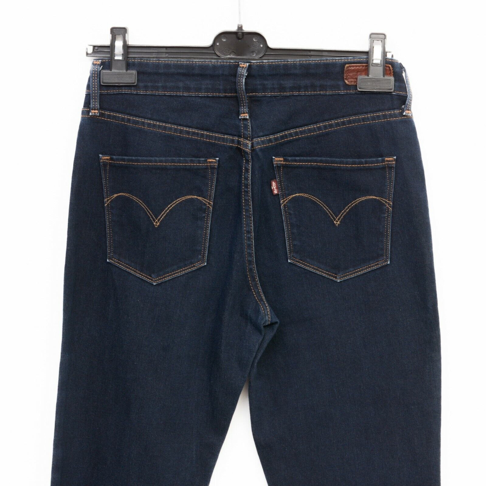Levi's Demi Curve Mid Rise Slim Jeans Womens W27 L32 Trousers Pants Size 27" / US 4 / IT 40 - 6 Thumbnail