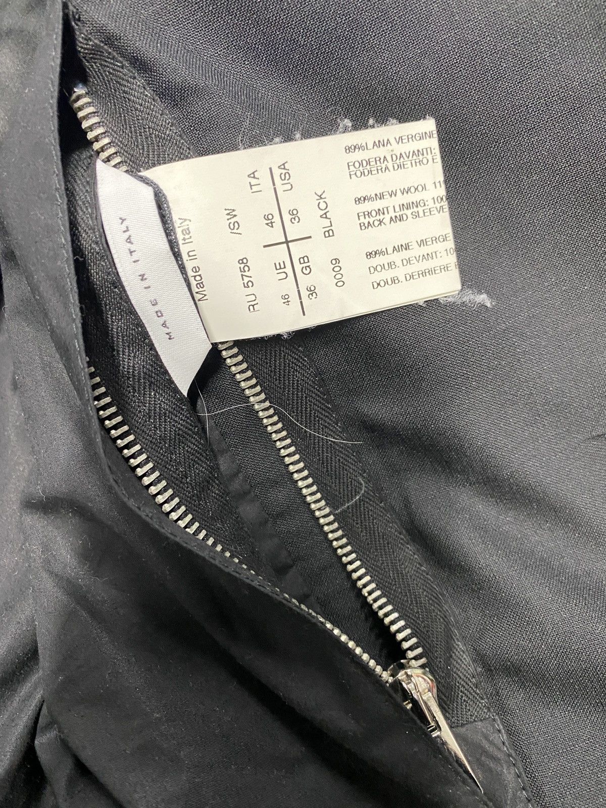 Rick Owens SS13 SOFT BLAZER Size 46R - 5 Thumbnail