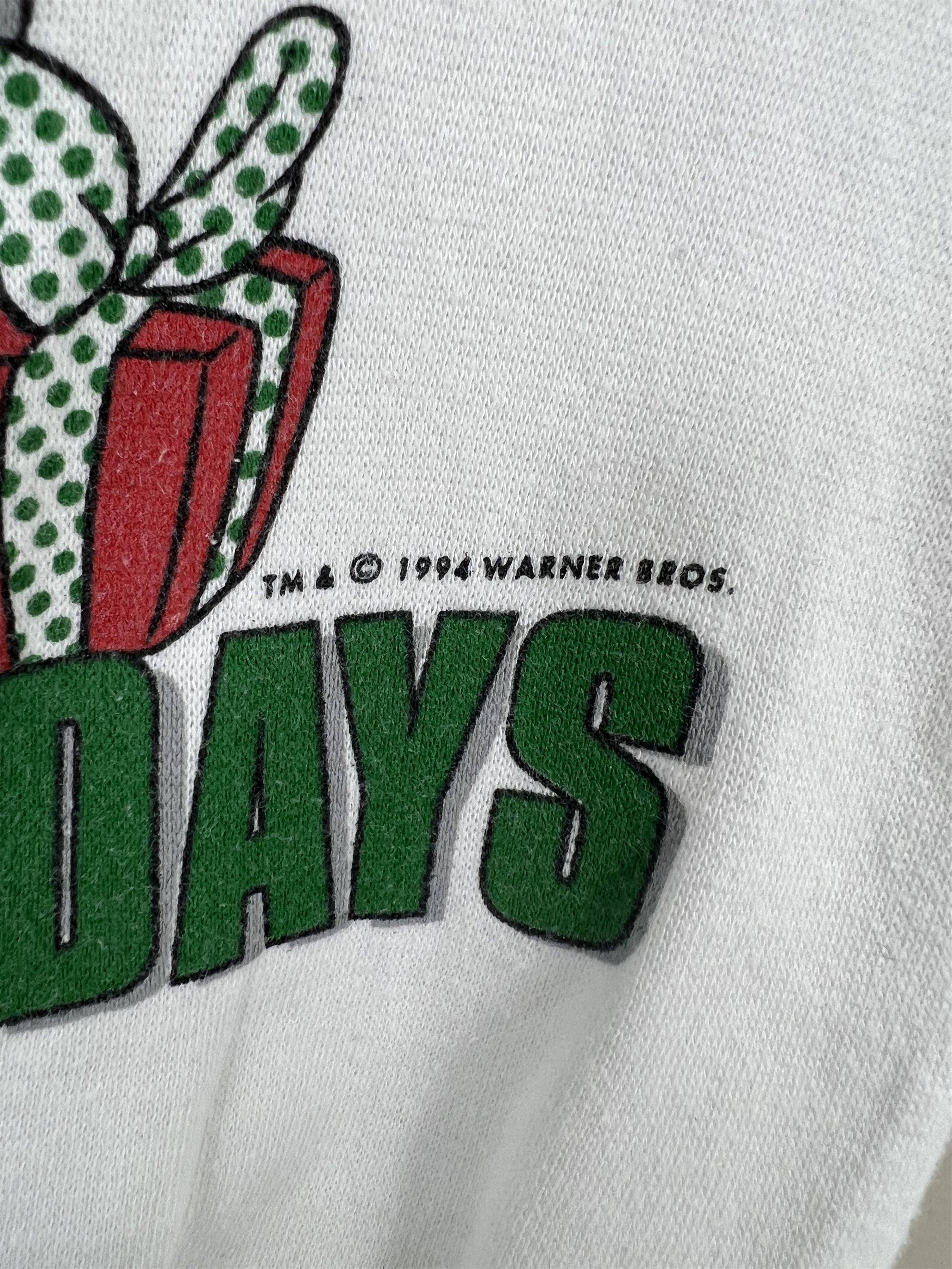 Vintage Vintage 90s Looney Tunes Warner Bros Sweatshirt (XL) GTMD109 Size US XL / EU 56 / 4 - 6 Thumbnail