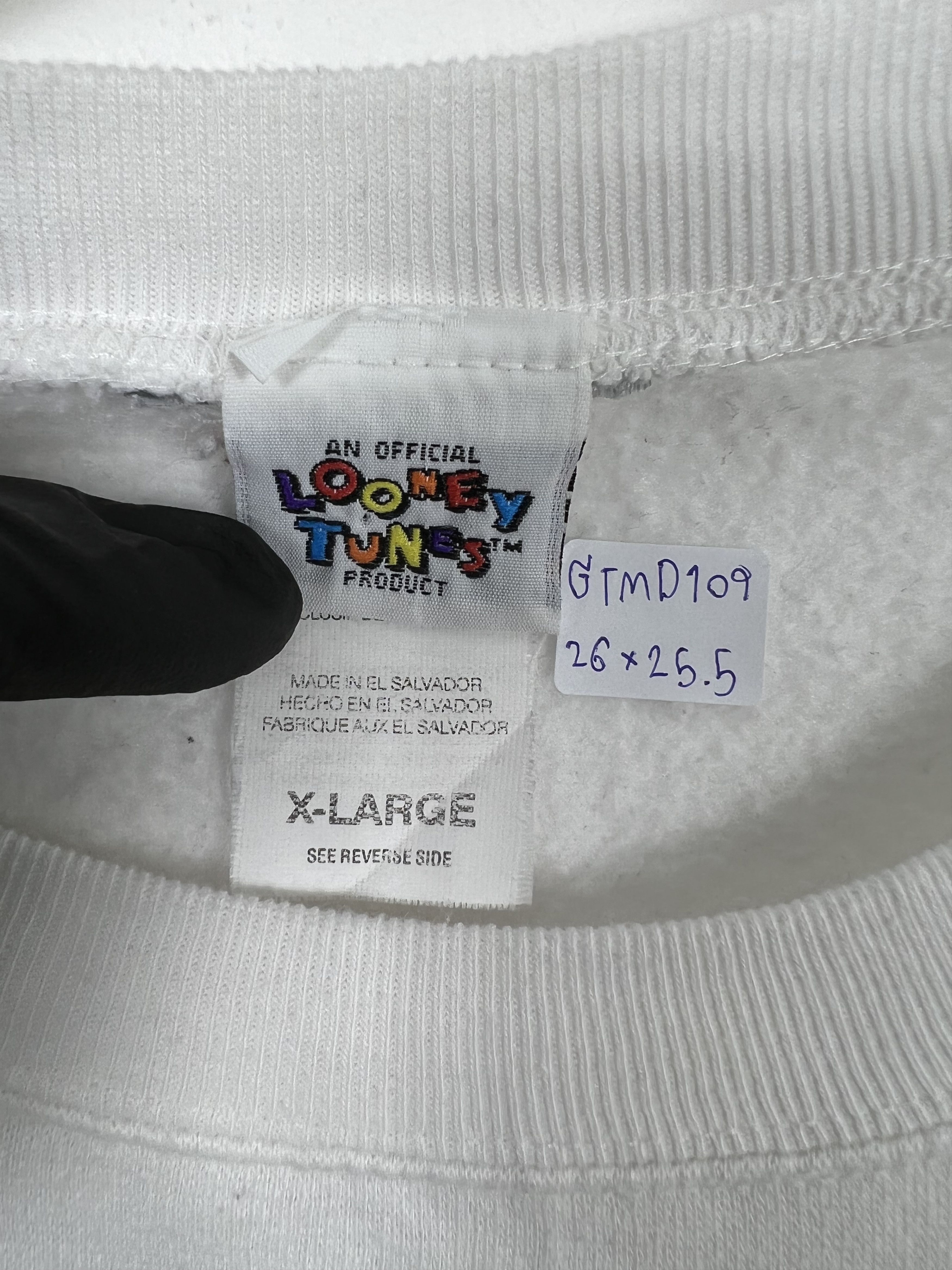Vintage Vintage 90s Looney Tunes Warner Bros Sweatshirt (XL) GTMD109 Size US XL / EU 56 / 4 - 3 Thumbnail